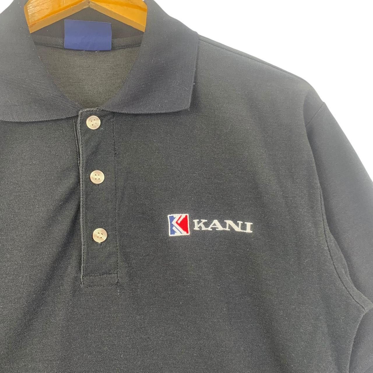 Karl Kani Vintage KARL KANI RAP Hip Hop Embossed Logo Polo Tee Size US M / EU 48-50 / 2 - 5 Thumbnail
