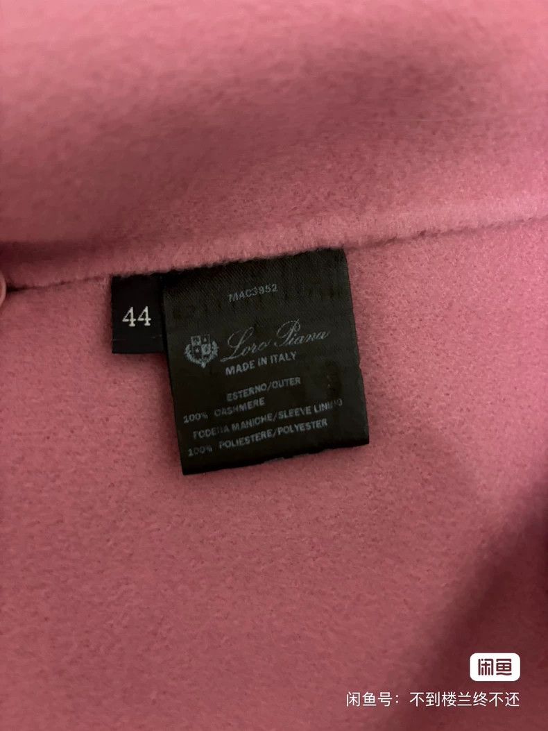 Loro Piana LORO PIANA Chrysanthemum pink double-faced cashmere coat Size M / US 6-8 / IT 42-44 - 4 Thumbnail