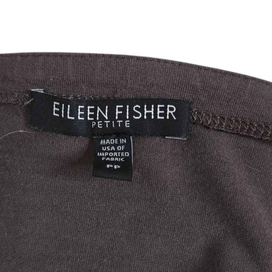 Eileen Fisher Eileen Fisher Petite Knit Dress Size XS Brown Rayon Stretch Size XS / US 0-2 / IT 36-38 - 5 Thumbnail
