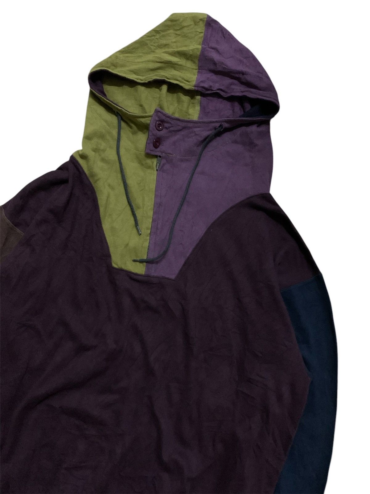 Kapital Kountry 💥Vtg Japanese Paul Smith Color block Hoodie Size US L / EU 52-54 / 3 - 2 Thumbnail