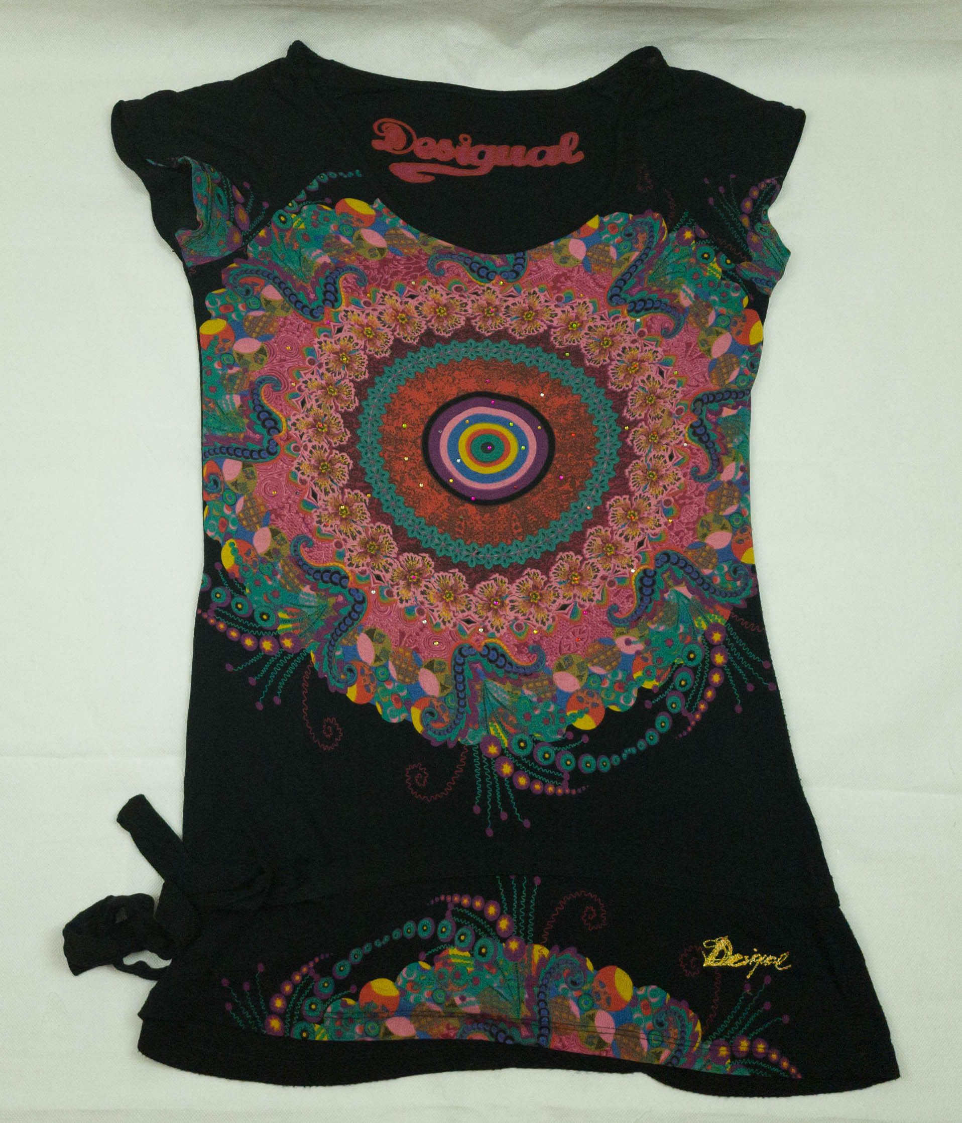 Desigual Desigual womens top tunica size S-M ( LABEL XS) gc Size S / US 4 / IT 40 - 3 Thumbnail