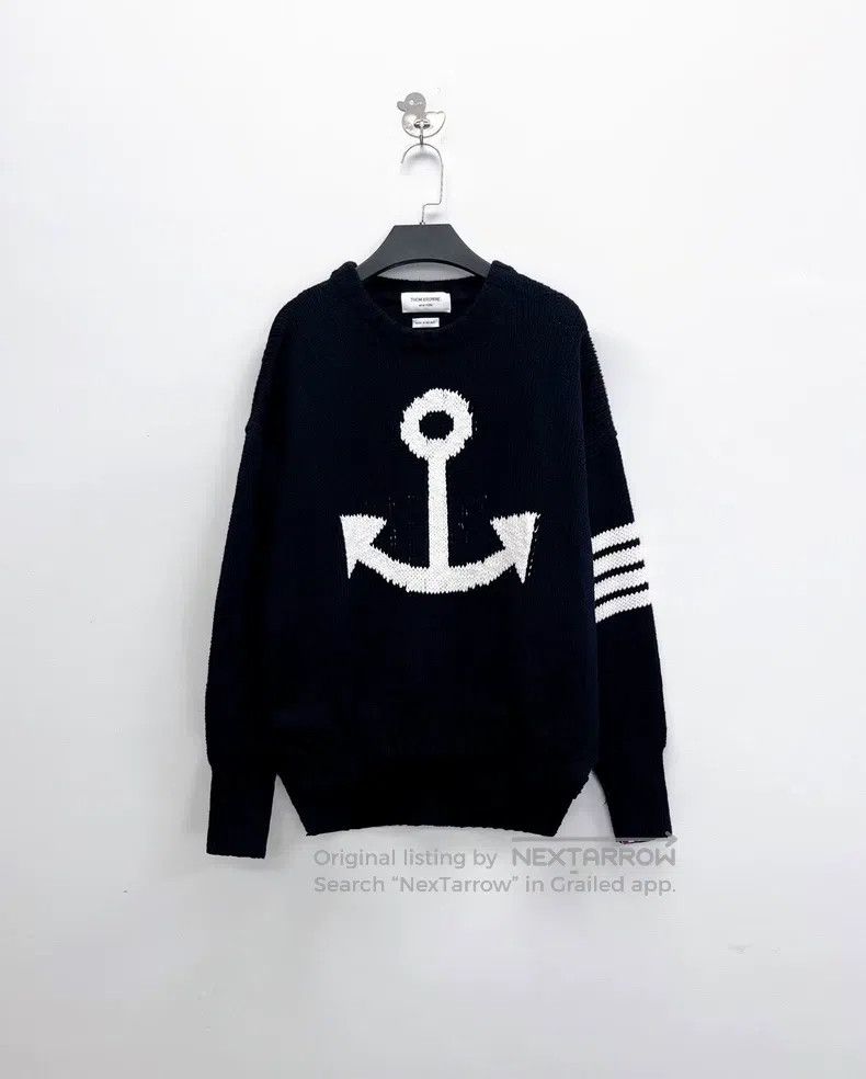 Thom Browne Thom Browne Navy Knit Sweater Size US M / EU 48-50 / 2 - 1 Thumbnail