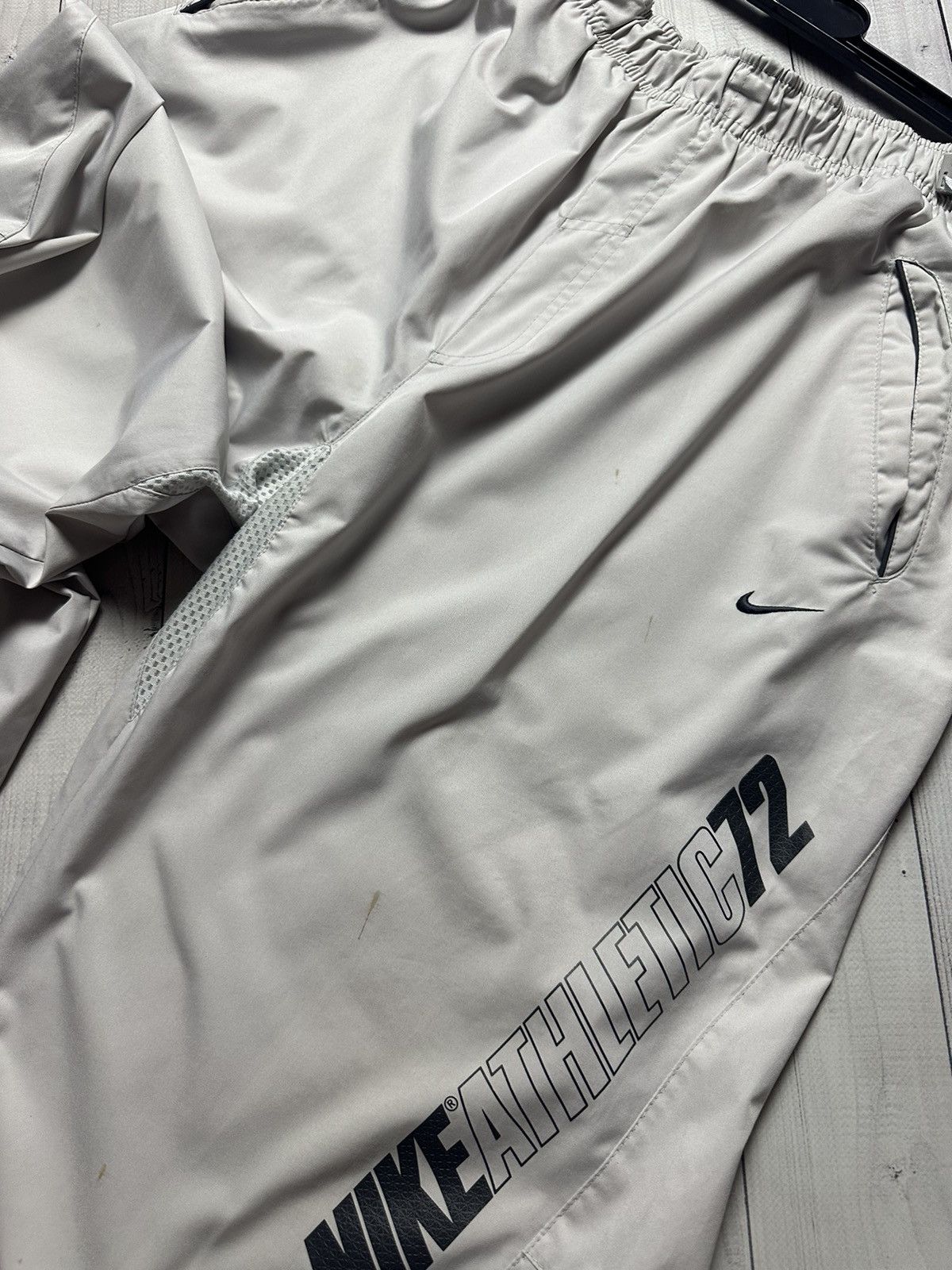 Nike × Vintage Vintage Nike soccer pants distressed size L logo Y2K rare Size US 34 / EU 50 - 5 Thumbnail