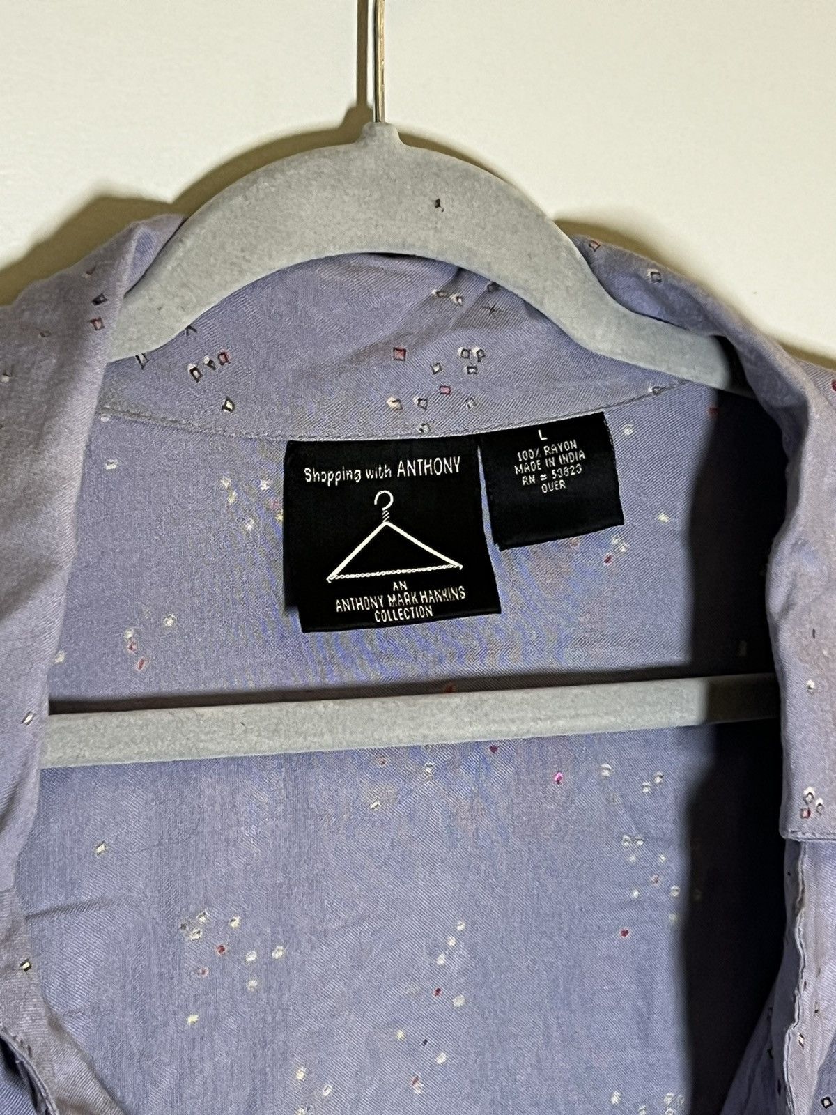Vintage Anthony Mark Hankins Graphic Collection Button Up Size US L / EU 52-54 / 3 - 3 Thumbnail
