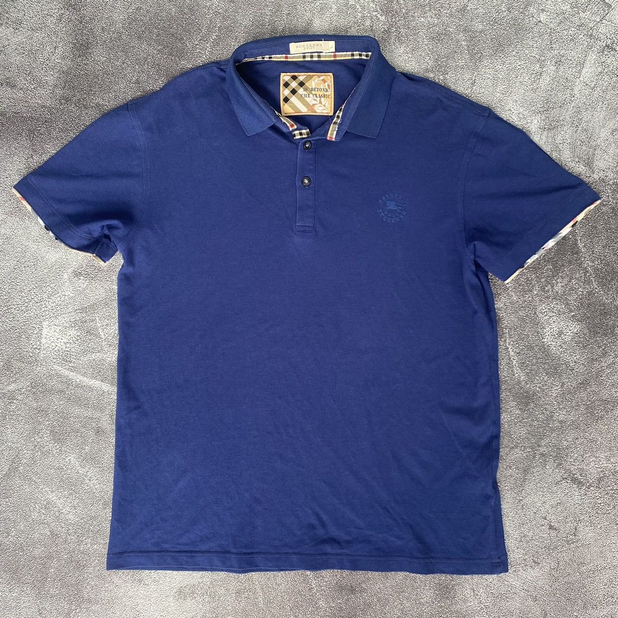 Burberry Brit Royal Blue Polo Shirt
