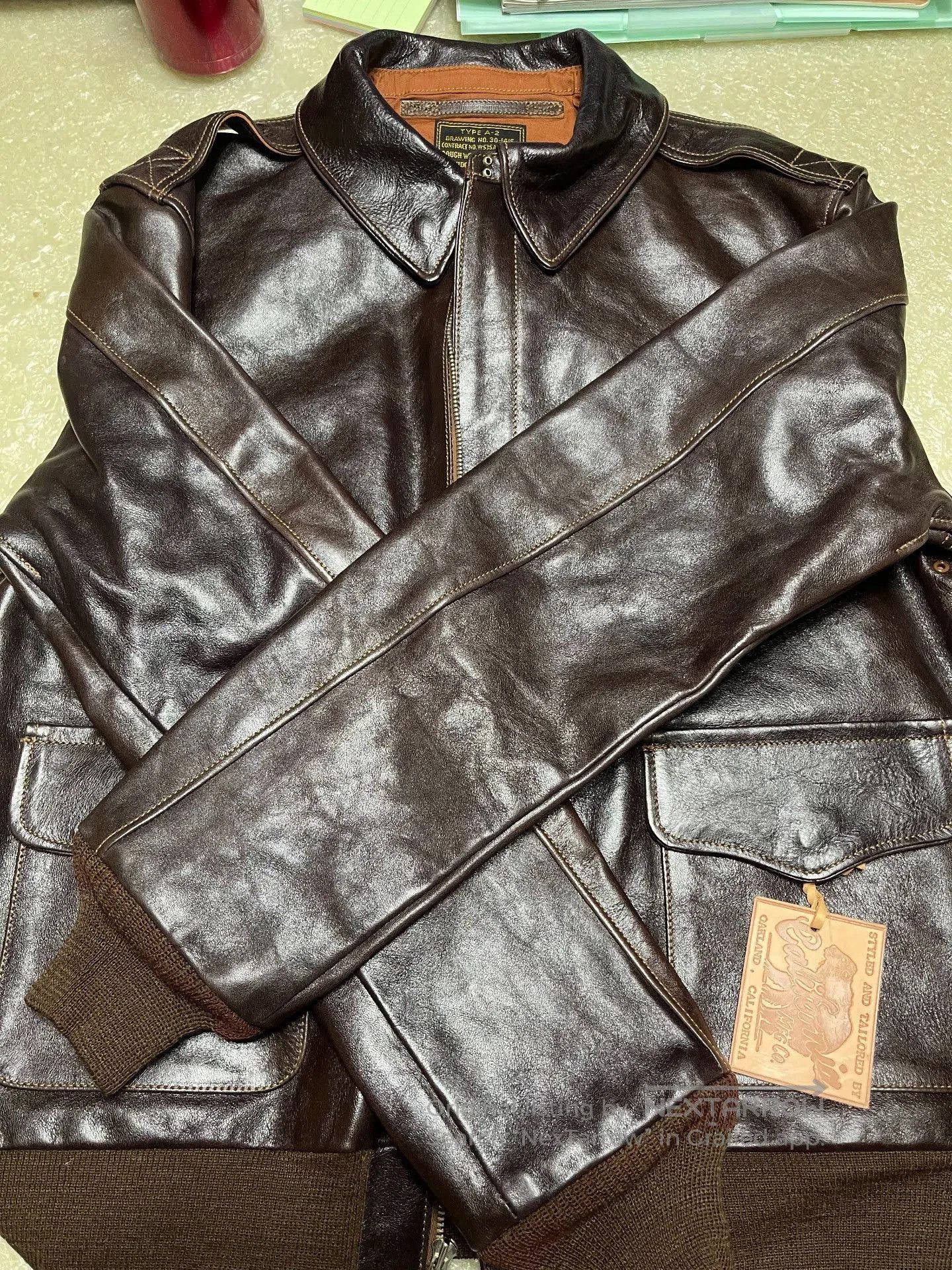 Japanese Brand Japanese California Bear Horsehide Vest. Size US XXS / EU 40 - 1 Thumbnail