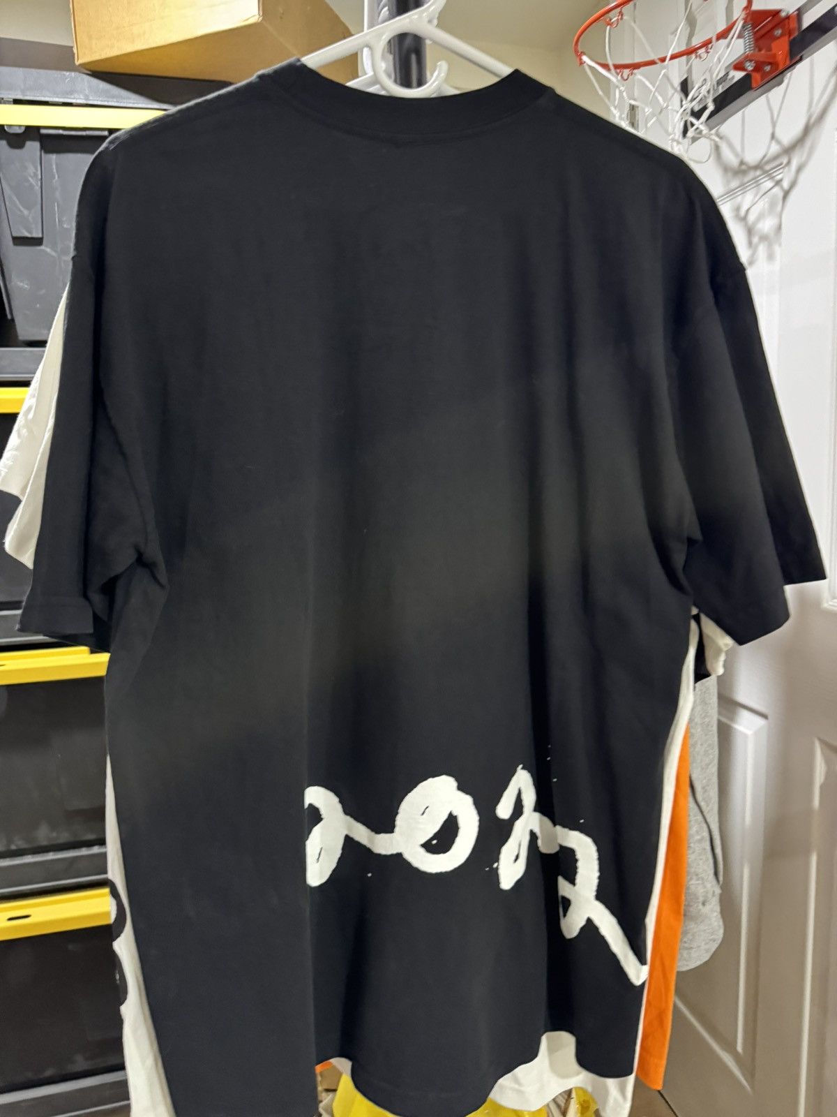 Asspizza Asspizza Puff Print Face Shirt Black 2022 Size US L / EU 52-54 / 3 - 2 Thumbnail
