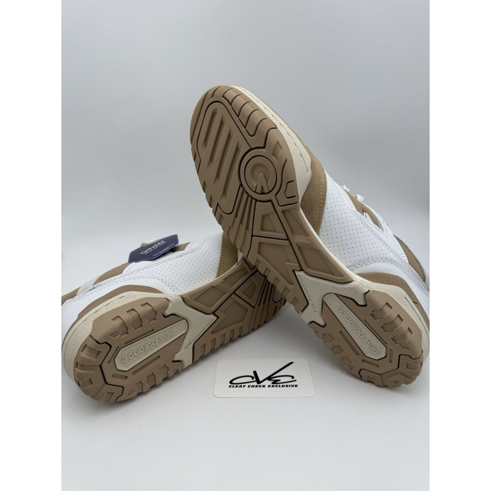 New Balance New Balance 550 White And Beige Mens Size 11.5 Size US 11.5 / EU 44-45 - 6 Thumbnail