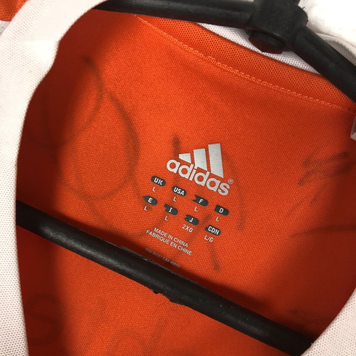 Adidas Vaduz Liechtenstein Match Worn 2011 2012 Goalkeeper jersey Size US L / EU 52-54 / 3 - 8 Thumbnail