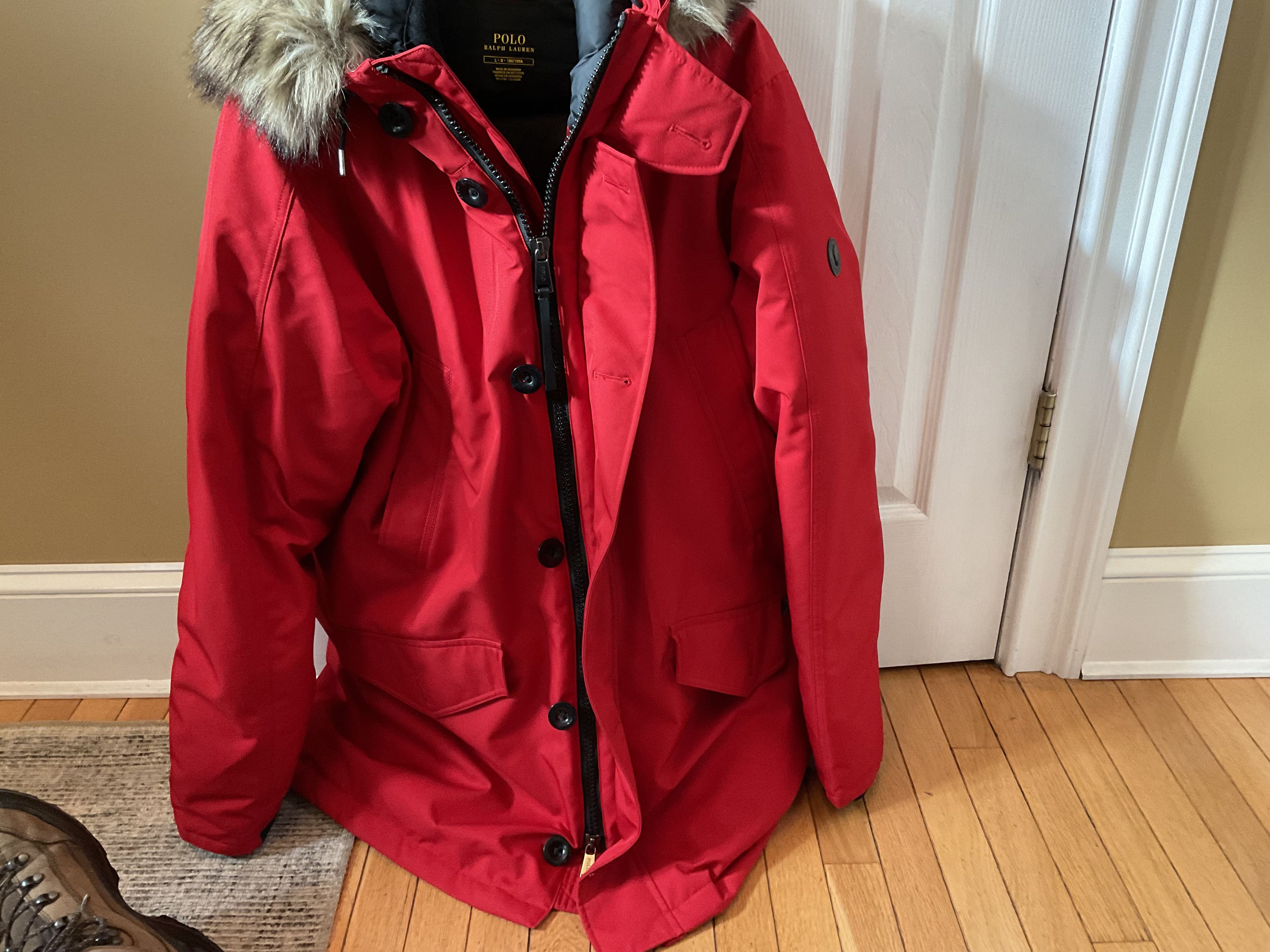 Polo Ralph Lauren Ralph Lauren Polo Faux-Fur-Trim Down Hooded Coat-L Size US L / EU 52-54 / 3 - 4 Thumbnail