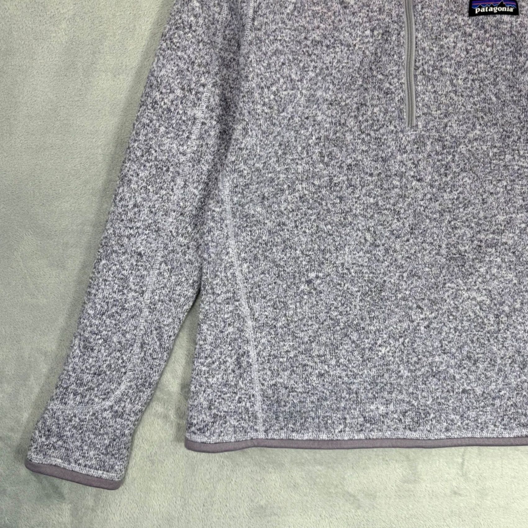 Patagonia Patagonia Better Sweater 1/4 Zip Pullover Women's Small Gray Fleece Jacket Shirt Size S / US 4 / IT 40 - 5 Thumbnail