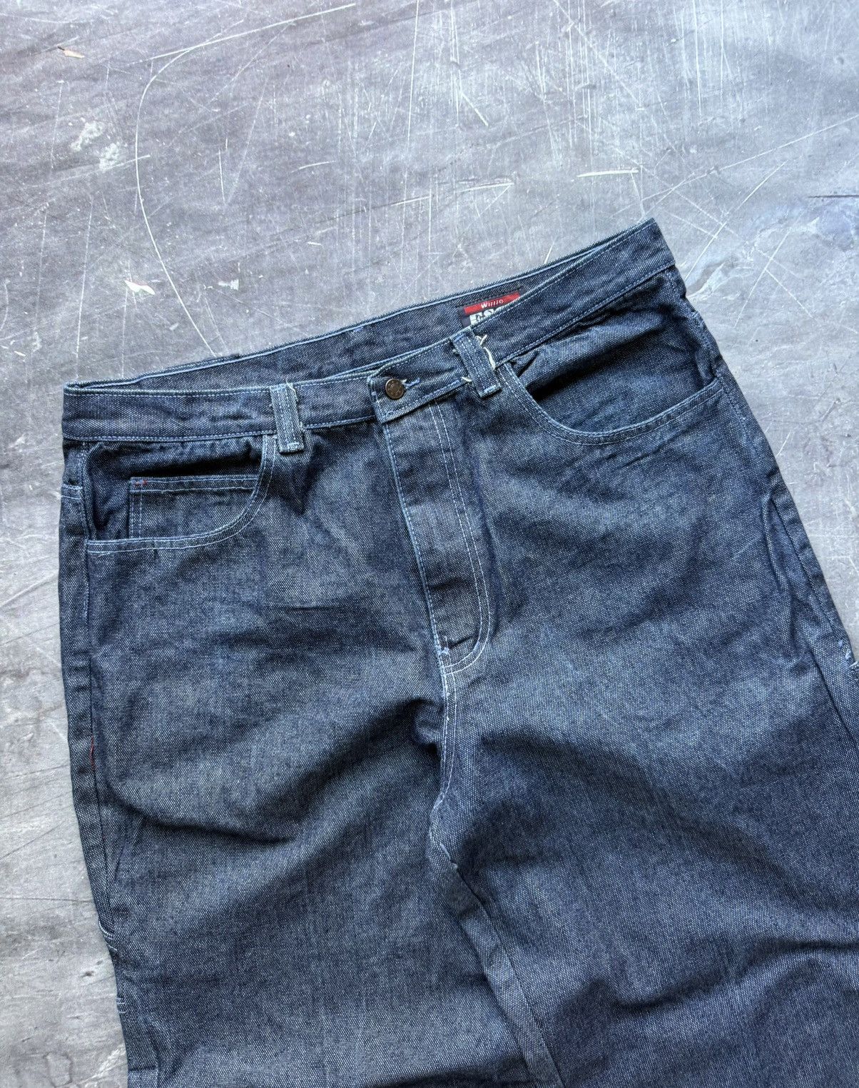 Vintage Vintage Y2K Willie Esco Carpenter Denim Jeans (40X32) Size US 40 / EU 56 - 3 Thumbnail