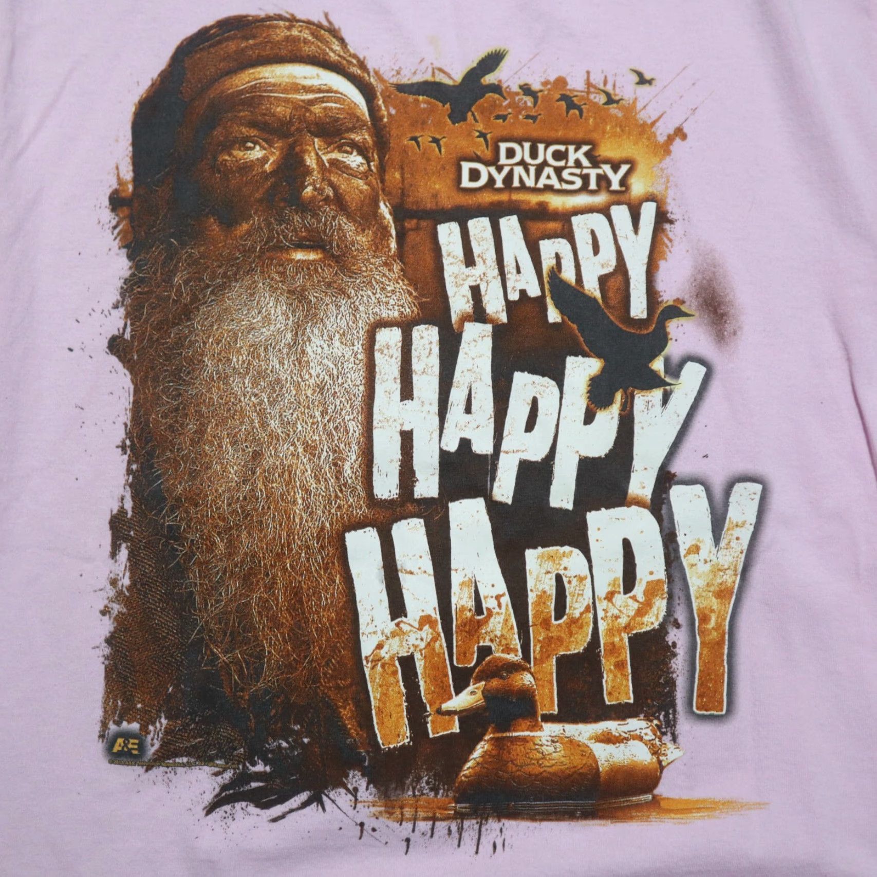 Vintage Ducky Dynasty Shirt Pink Women M Medium Happy Happy Happy Phil Robertson Men's? Women? Size M / US 6-8 / IT 42-44 - 2 Thumbnail