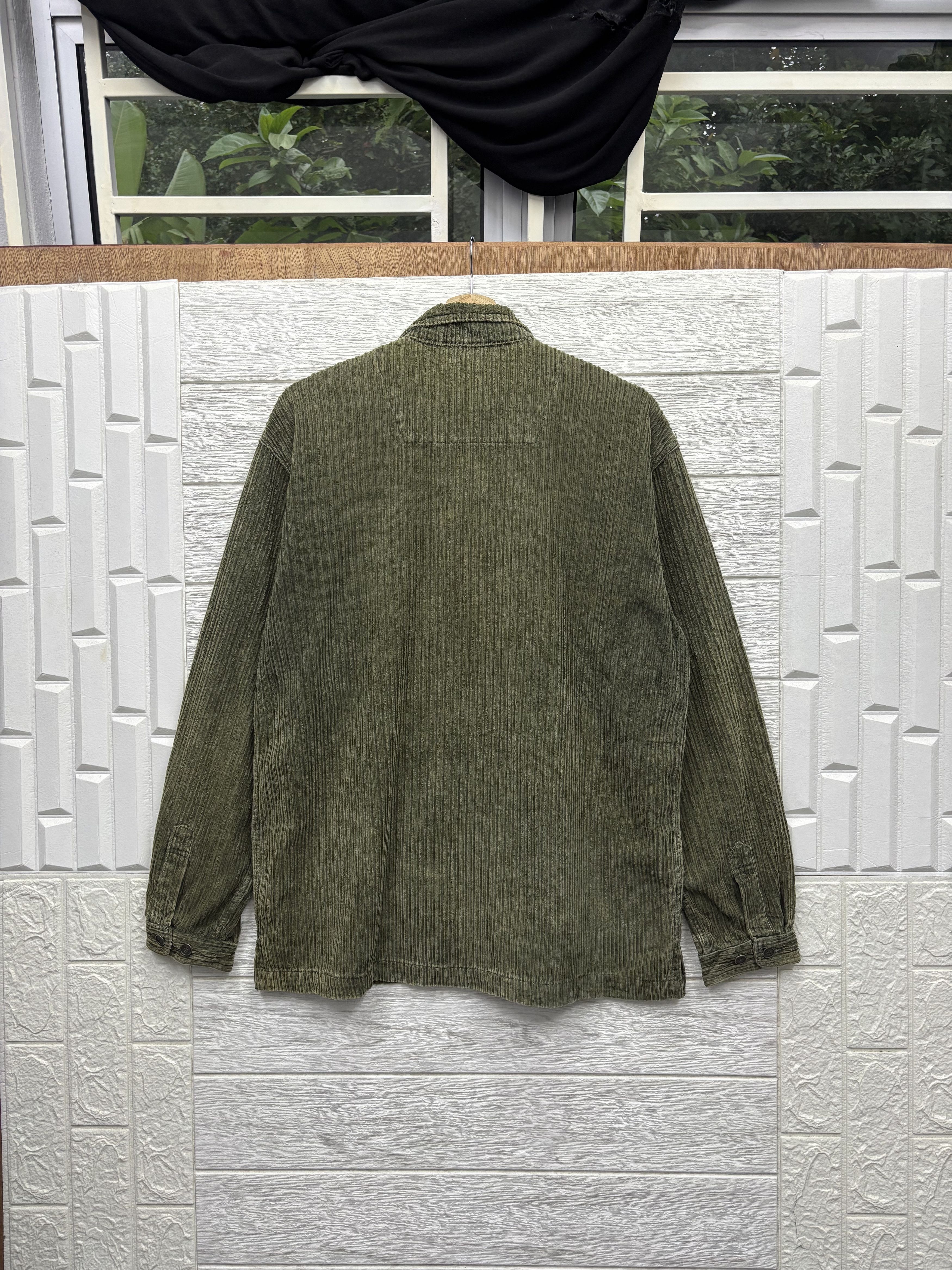 Japanese Brand × Yohji Yamamoto Vintage Japanese Brand Jungle Storm Zipper Shirt Jacket Size US M / EU 48-50 / 2 - 2 Thumbnail