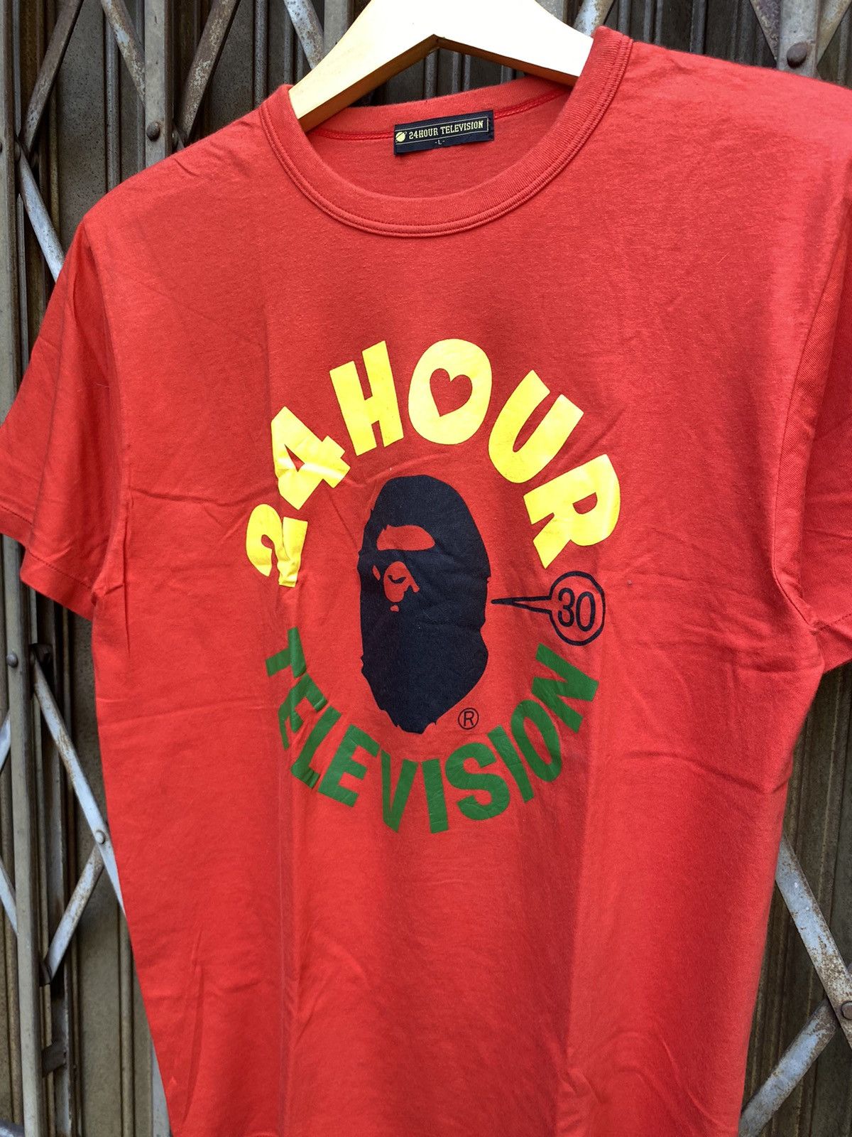 Bape Vintage Bape x 24 Hour Television Size US L / EU 52-54 / 3 - 2 Thumbnail