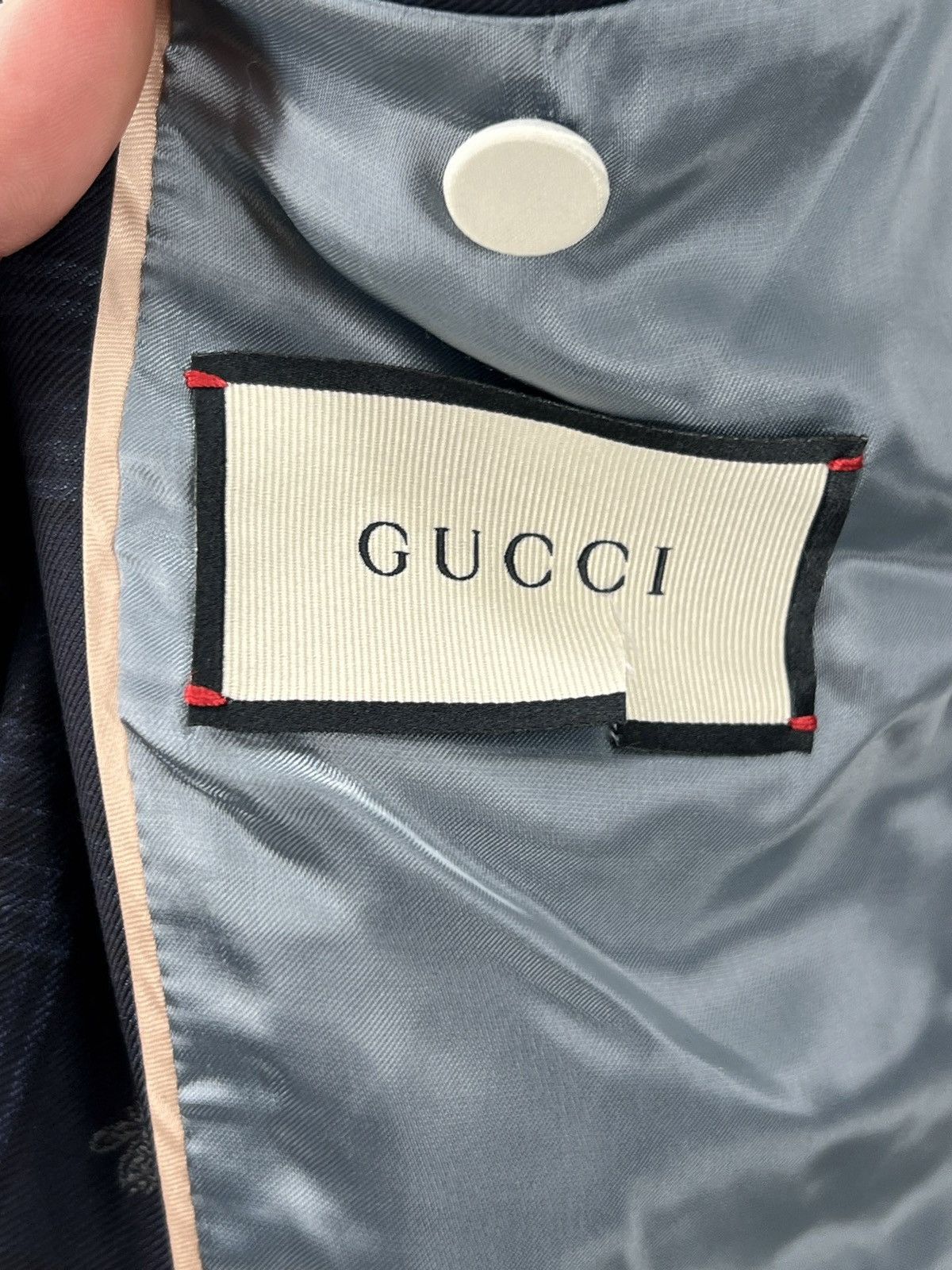 Gucci little bees fitted wool suits size 46 Size 46R - 6 Thumbnail