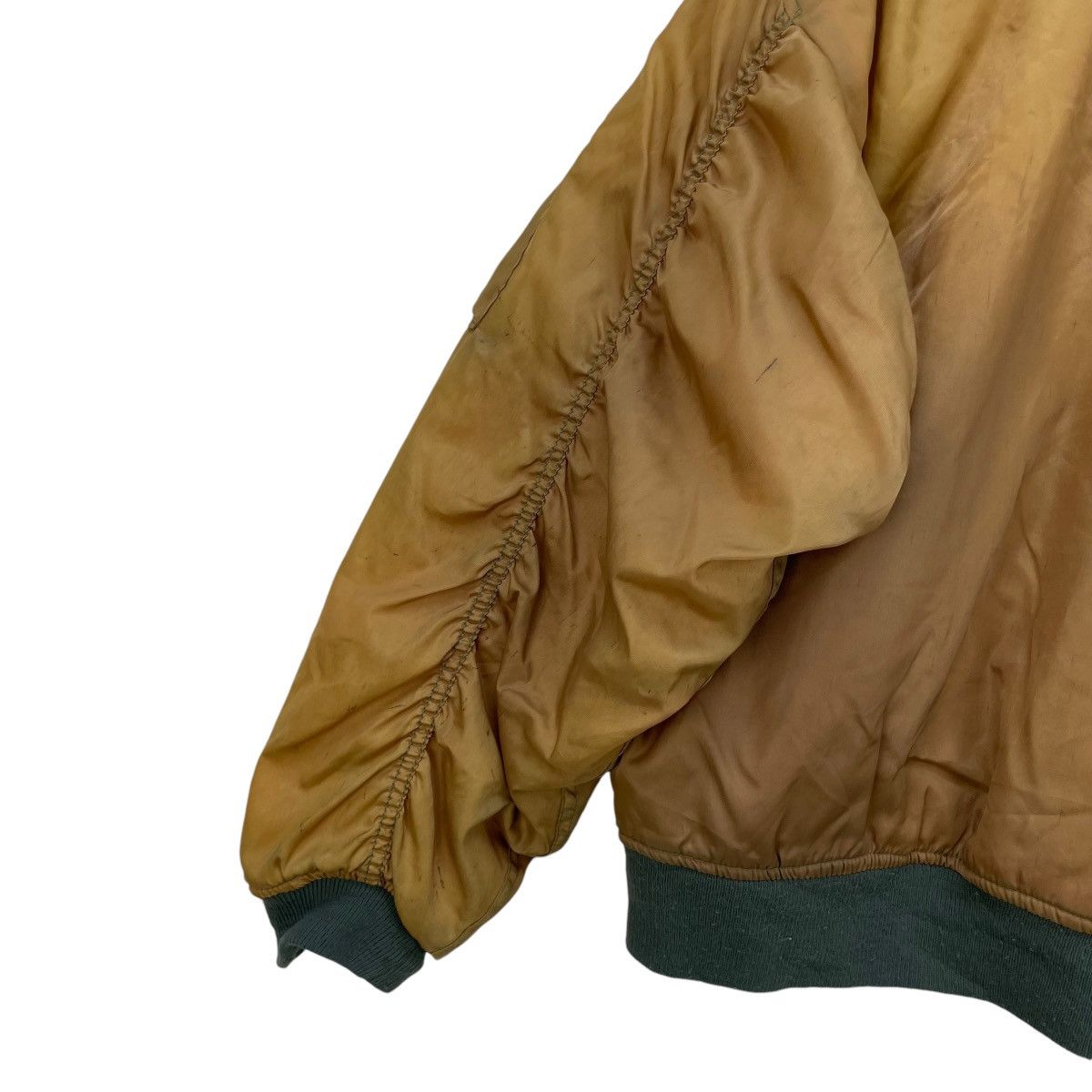 Japanese Brand Vintage Phatom Military Bomber Flight Jacket Ma 1 Size US M / EU 48-50 / 2 - 8 Thumbnail