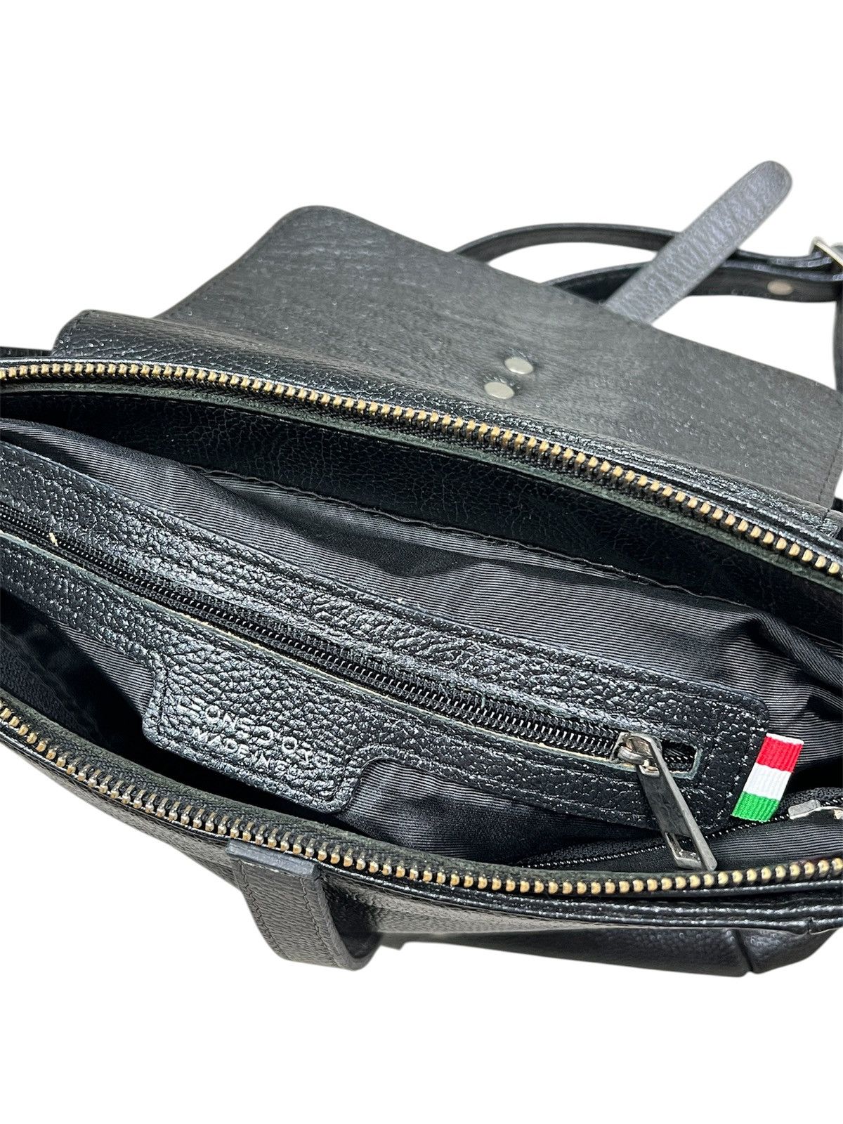 Other Leone d'Oro Italian Leather Bag Crossbody with Two Straps Size ONE SIZE - 7 Thumbnail