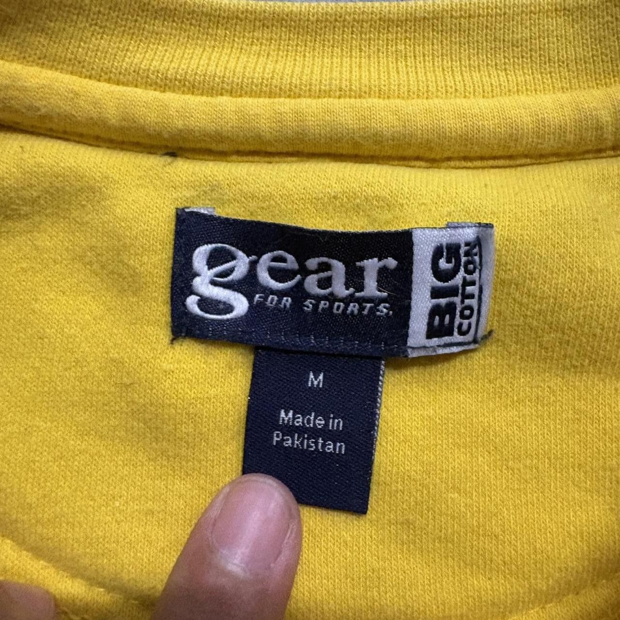 Vintage Crazy Vintage Y2K/2000s Michigan Wolverines Yellow Sweatshirt! Size US M / EU 48-50 / 2 - 6 Thumbnail