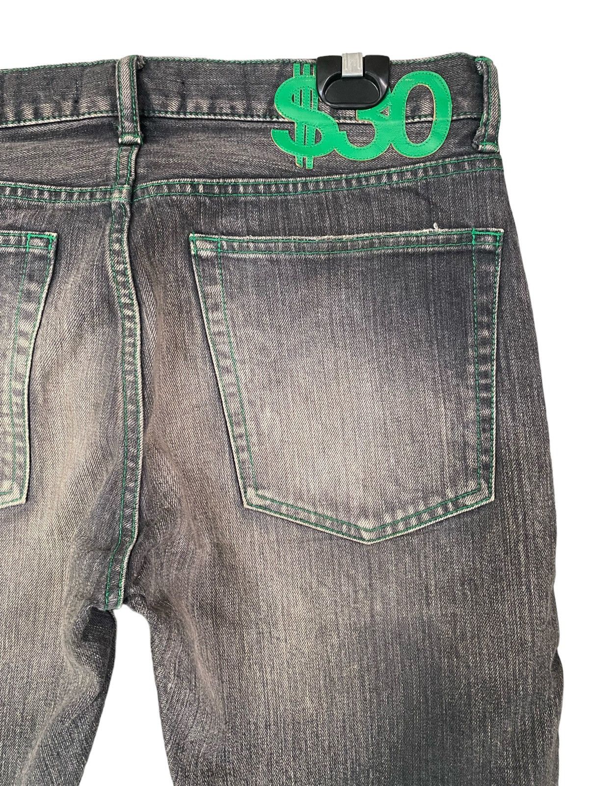 Swagger Vintage SWAGGER Distressed Heather Black W34” Size US 34 / EU 50 - 10 Thumbnail