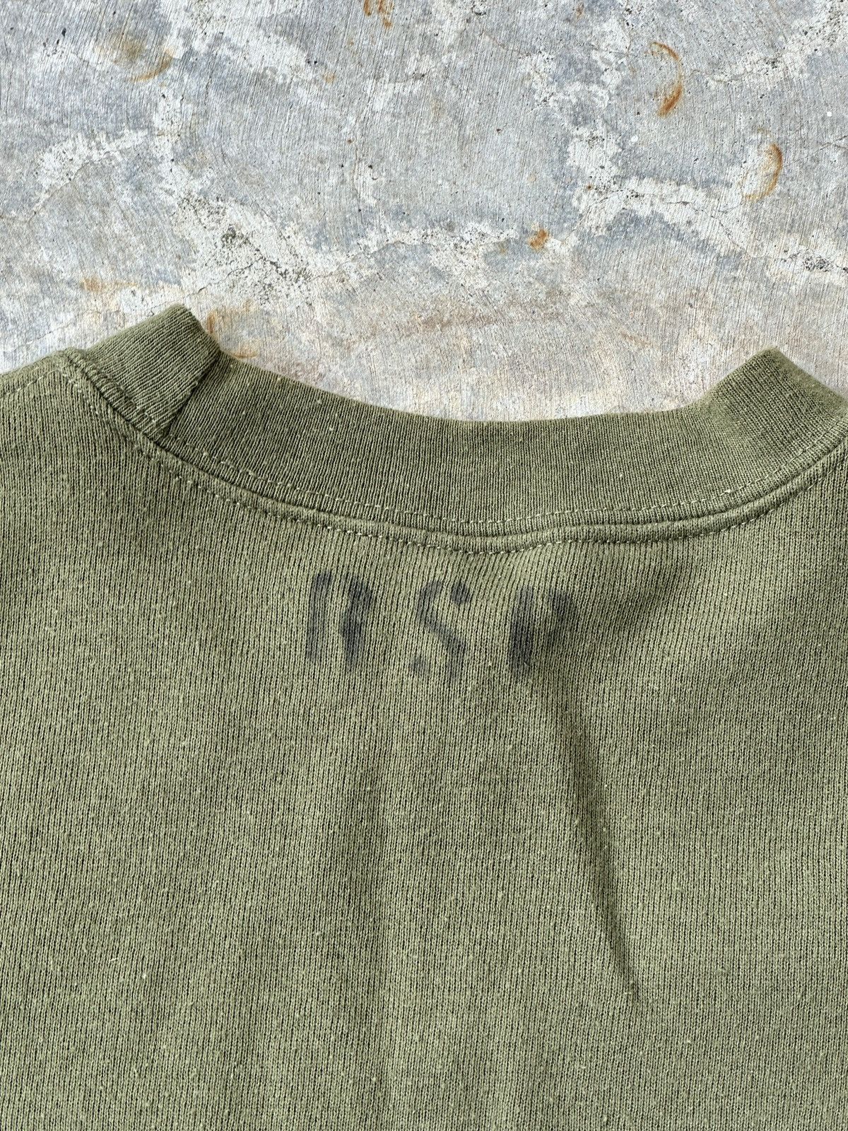 Vintage USMC Military Army Stenciled prisoner print sweatshirt Size US M / EU 48-50 / 2 - 6 Thumbnail