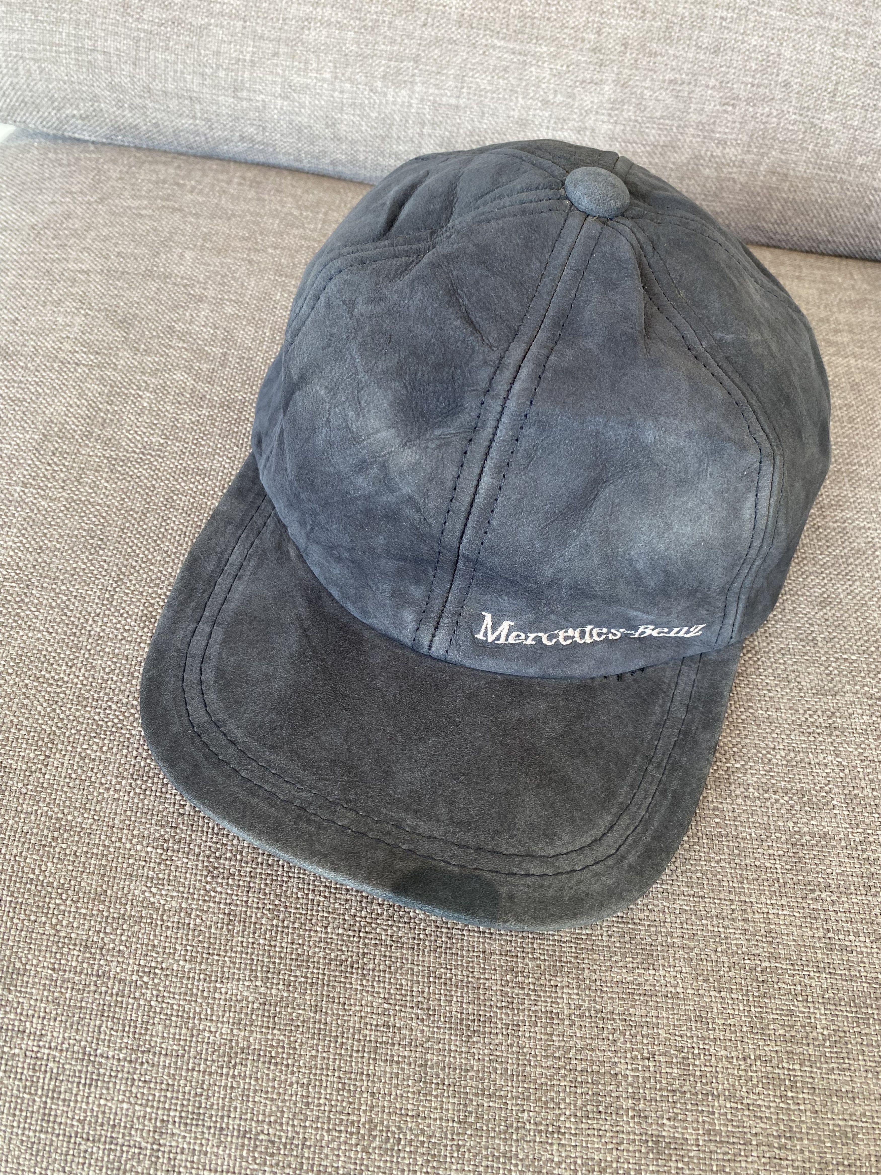 Leather × Sports Specialties Marcedes-Benz Leather fadded hat Size ONE SIZE - 5 Thumbnail
