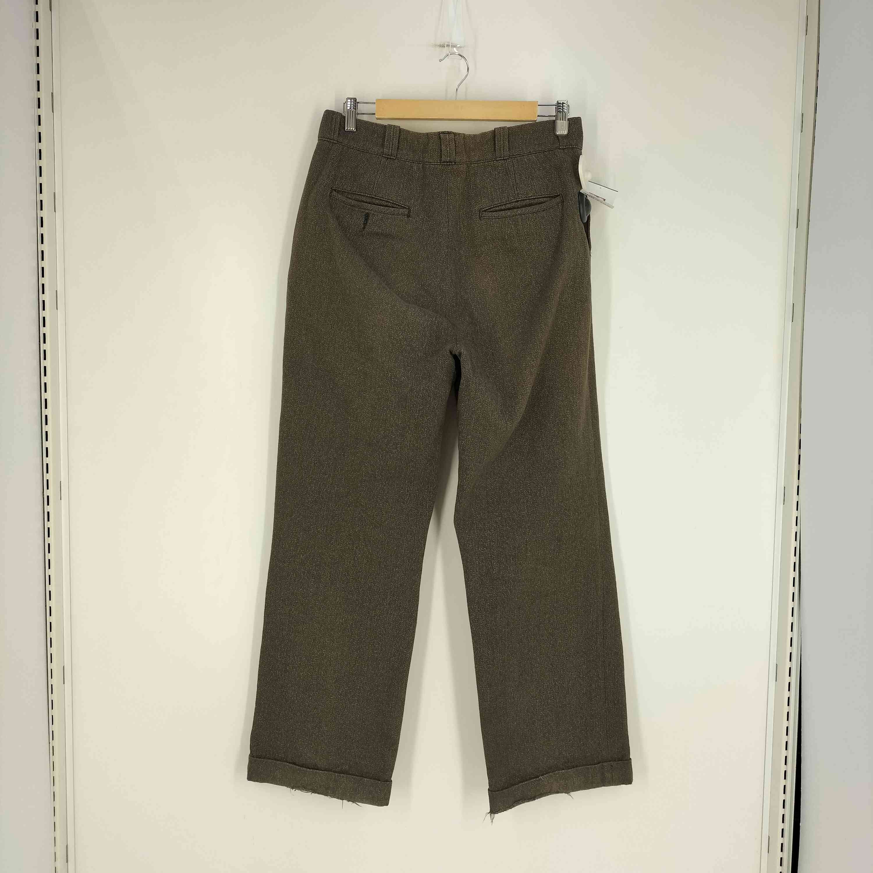 Taiga Takahashi TAIGA TAKAHASHI Work Trousers/Covert Brown Size US 32 / EU 48 - 2 Thumbnail