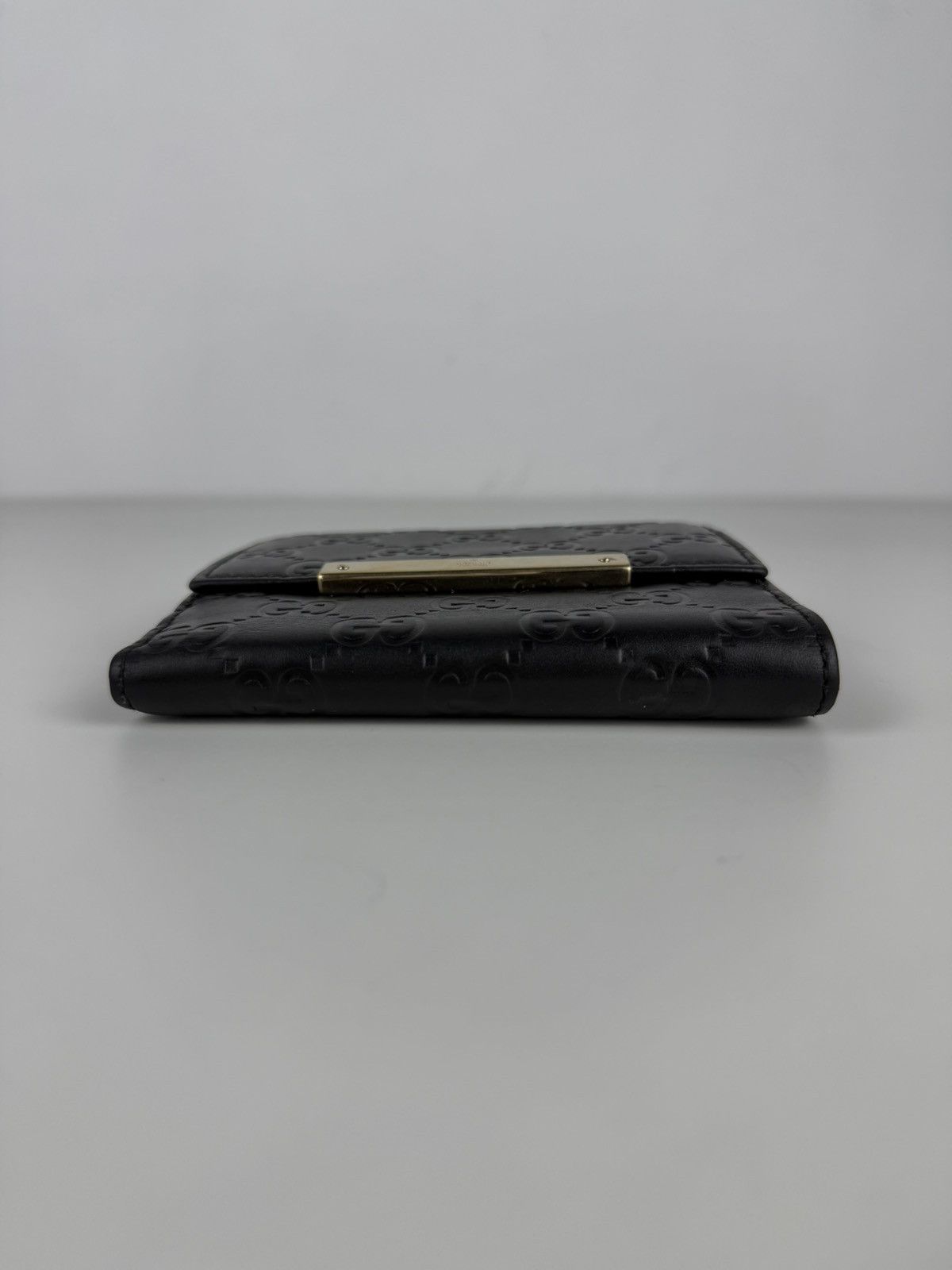 Gucci Gucci guccissima leather trifold wallet Size ONE SIZE - 12 Thumbnail