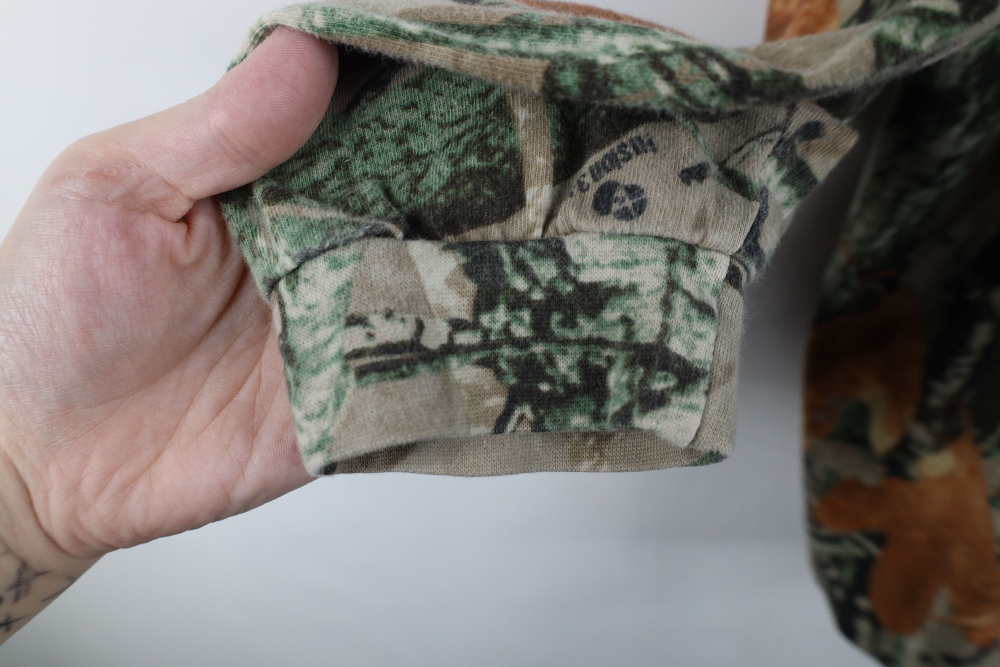 Vintage Vintage 90s Y2K Streetwear Camouflage Long Sleeve T-Shirt Size US XXL / EU 58 / 5 - 7 Thumbnail