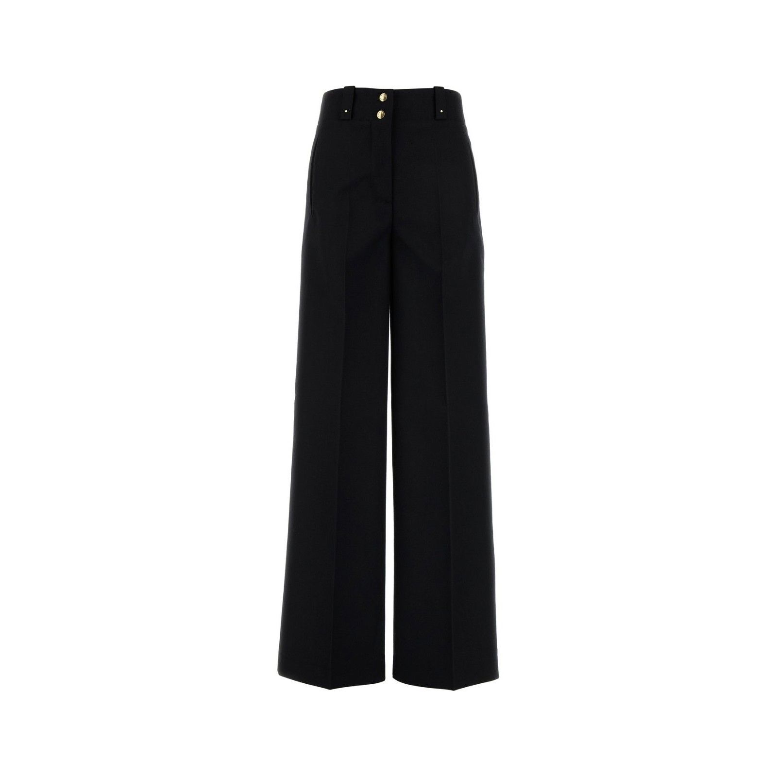 Moncler MONCLER Black Polyester Blend Palazzo Pants New & Authentic Size 28" / US 6 / IT 42 - 1 Thumbnail