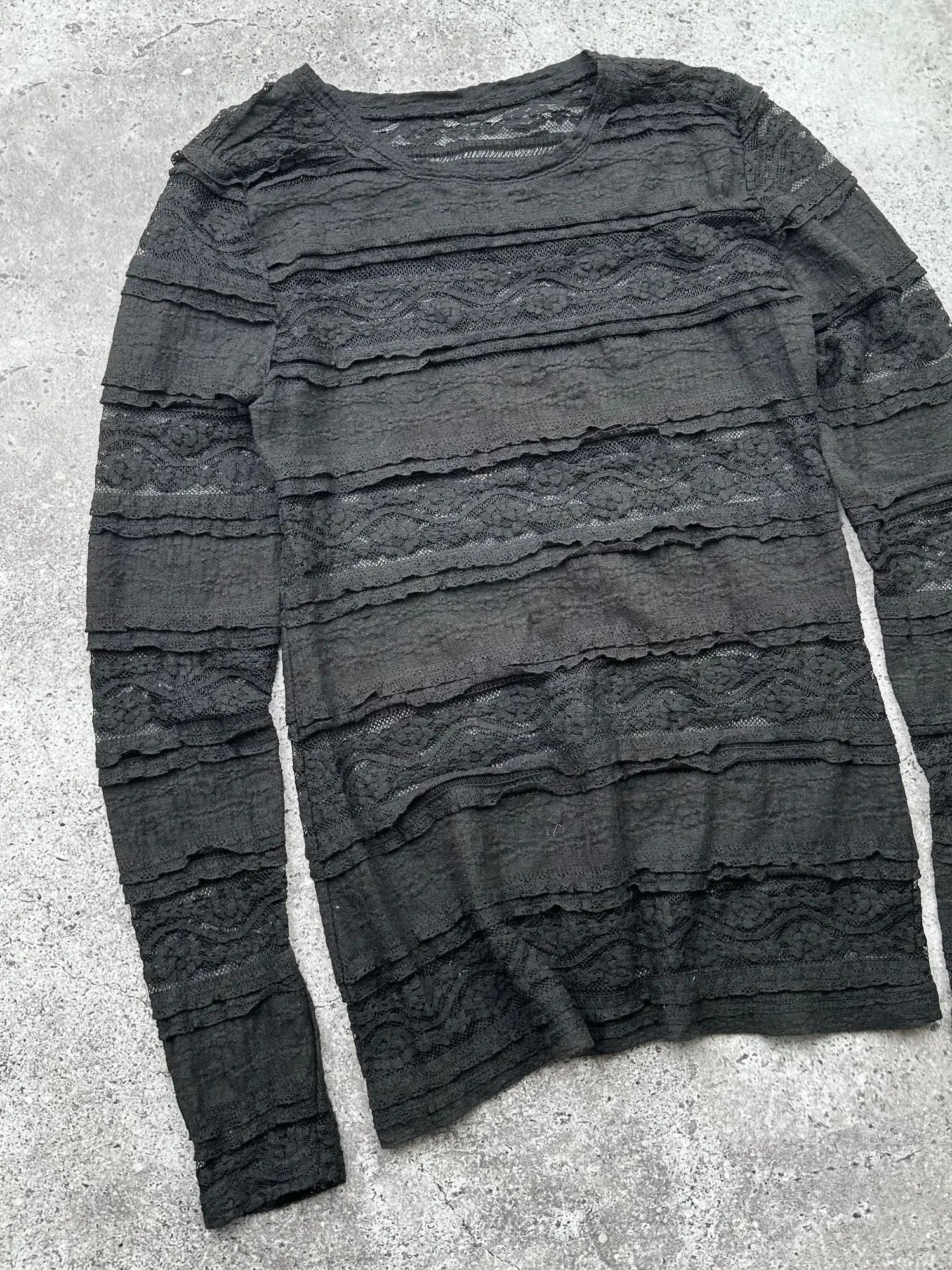 Vintage Vintage Lace Long Sleeve C544(V18) Size S / US 4 / IT 40 - 2 Thumbnail