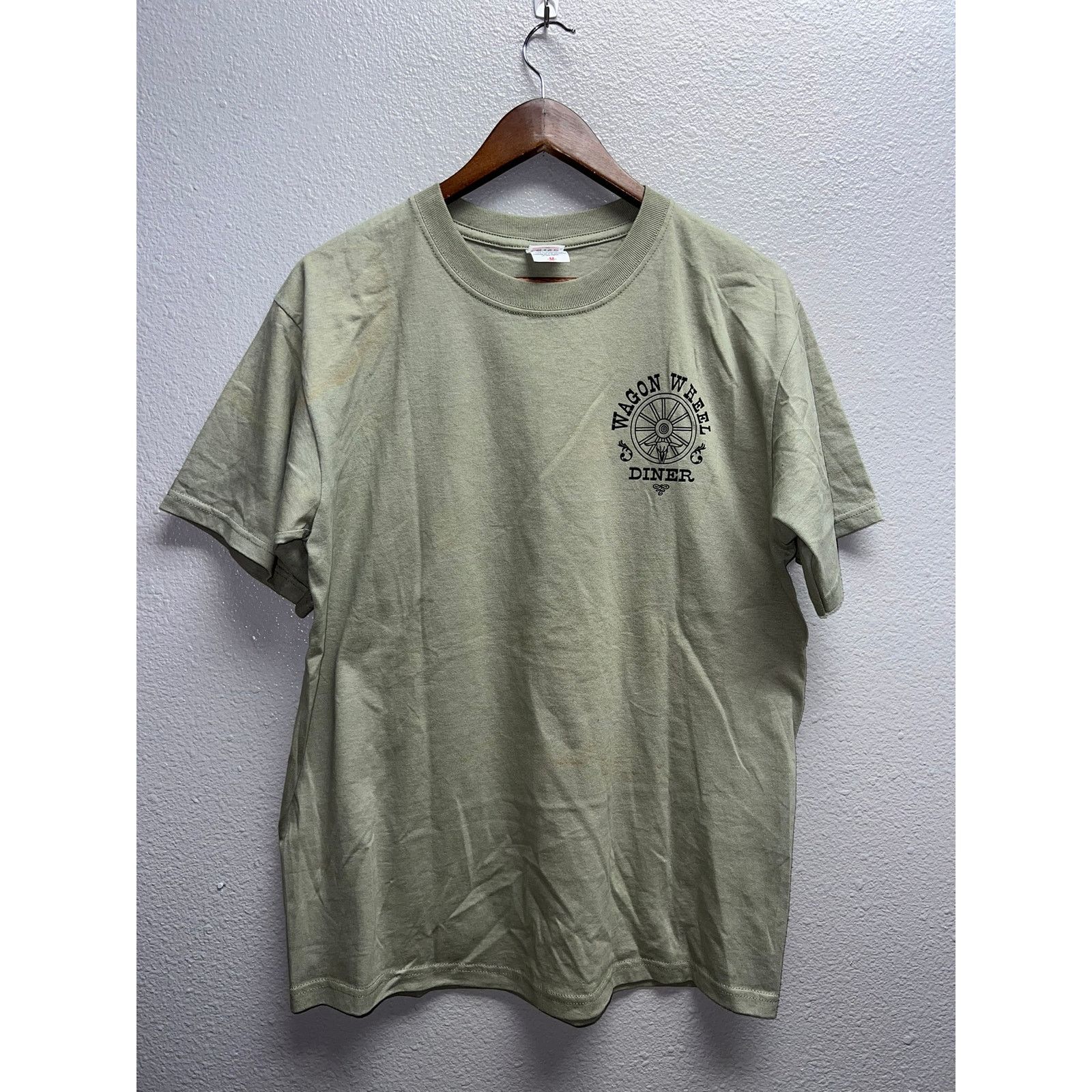 Anvil Vintage Wagon Wheel Diner Shirt St George Utah Stain Stained Size US M / EU 48-50 / 2 - 2 Thumbnail
