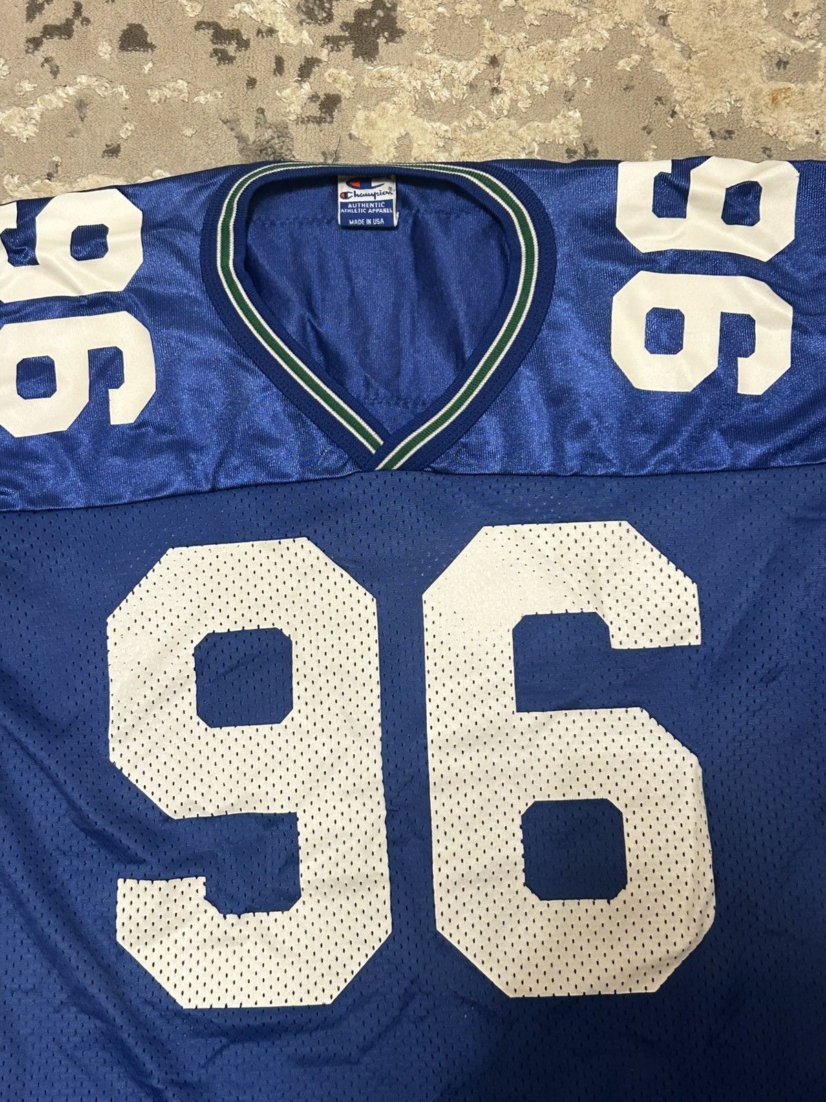 American Eagle Outfitters × Champion VINTAGE champion made in usa jersey eagle basketball jersey Size US M / EU 48-50 / 2 - 4 Thumbnail