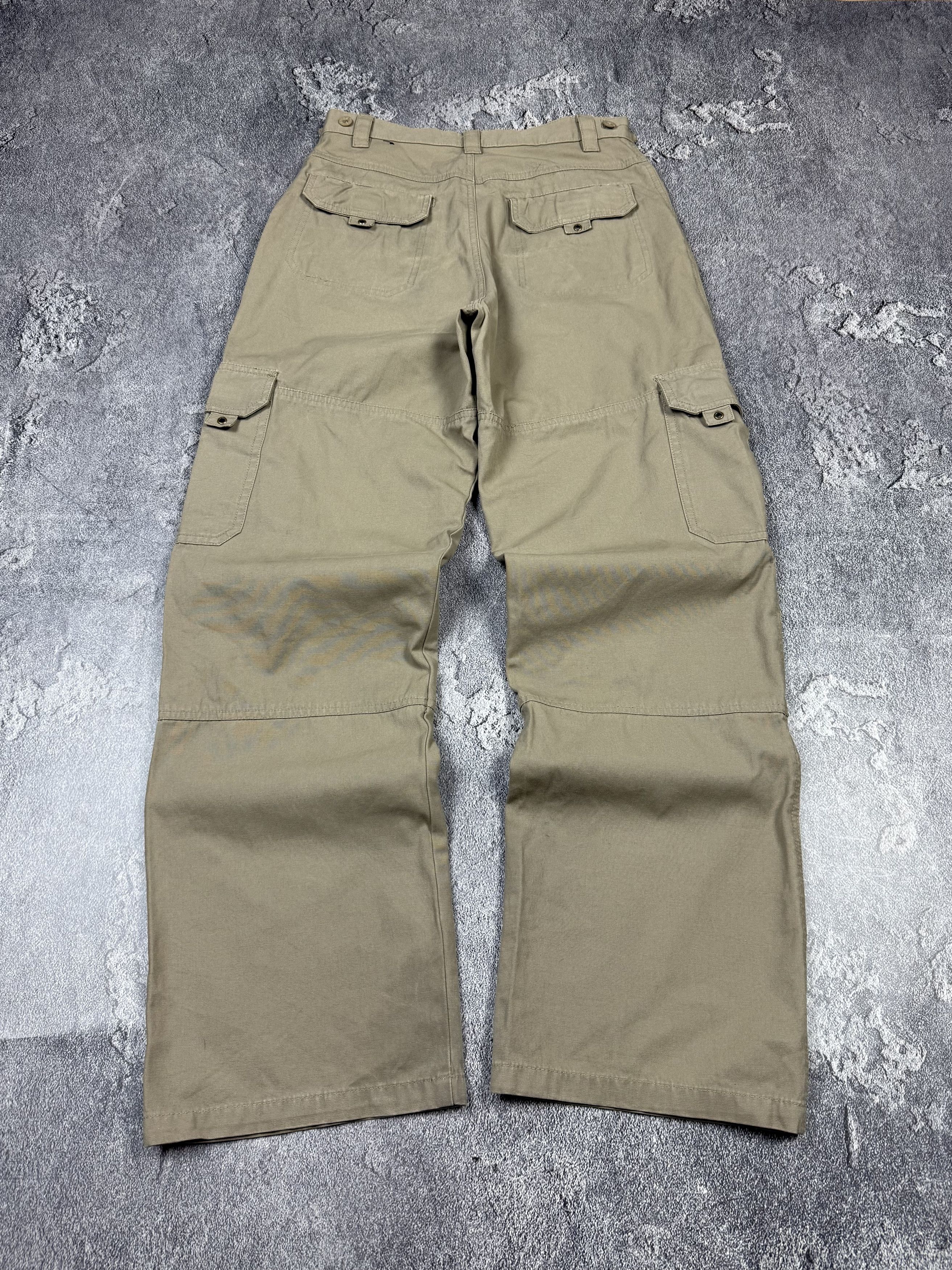 Japanese Brand Vintage 2000s Cargo Baggy Pants Japanese Style Y2K Size US 29 - 9 Thumbnail