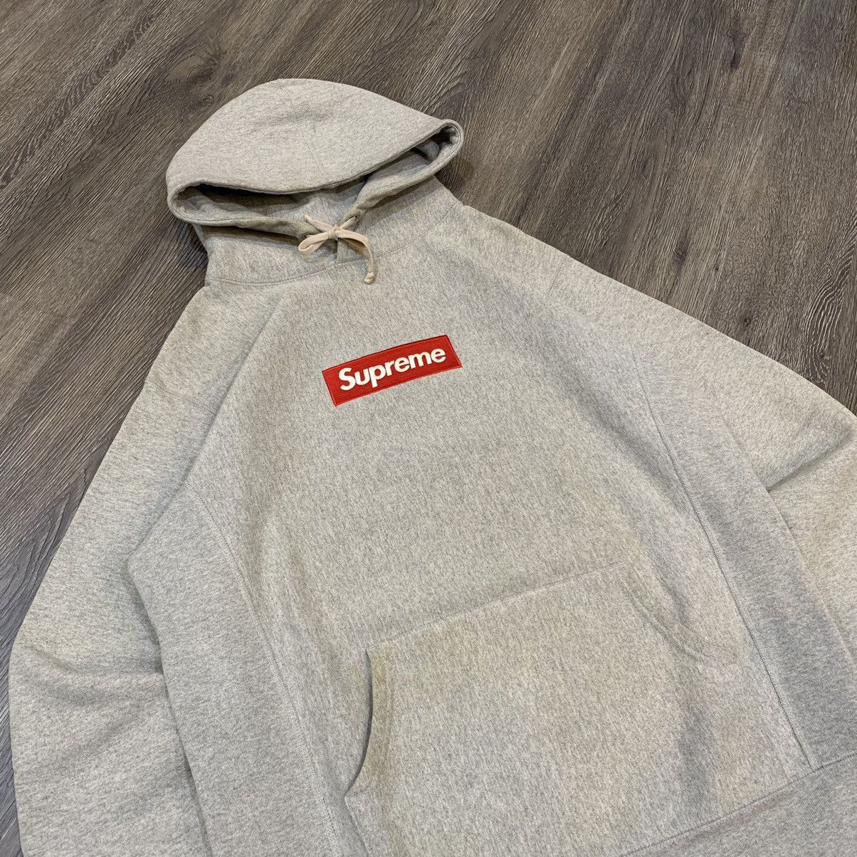 Supreme Supreme 2012 Logo Box OG Hoodie Size US L / EU 52-54 / 3 - 2 Thumbnail