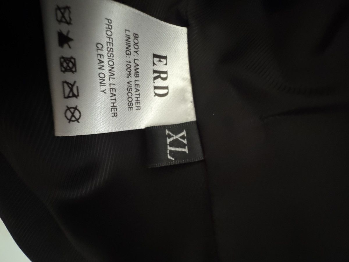 Enfants Riches Deprimes Enfants Riches Déprimés Leather Jacket Black XL Size US XL / EU 56 / 4 - 11 Thumbnail