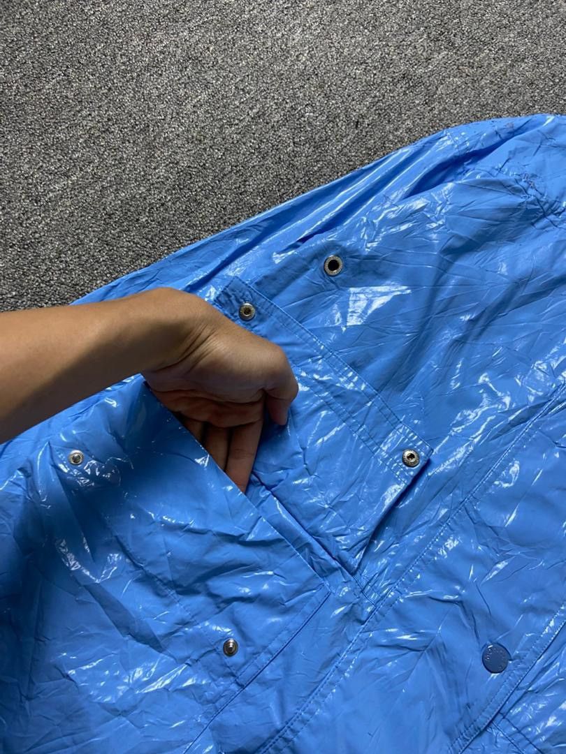 Moncler MONCLER Shiny Navet Rain Hooded Jacket (188) Size US S / EU 44-46 / 1 - 18 Thumbnail