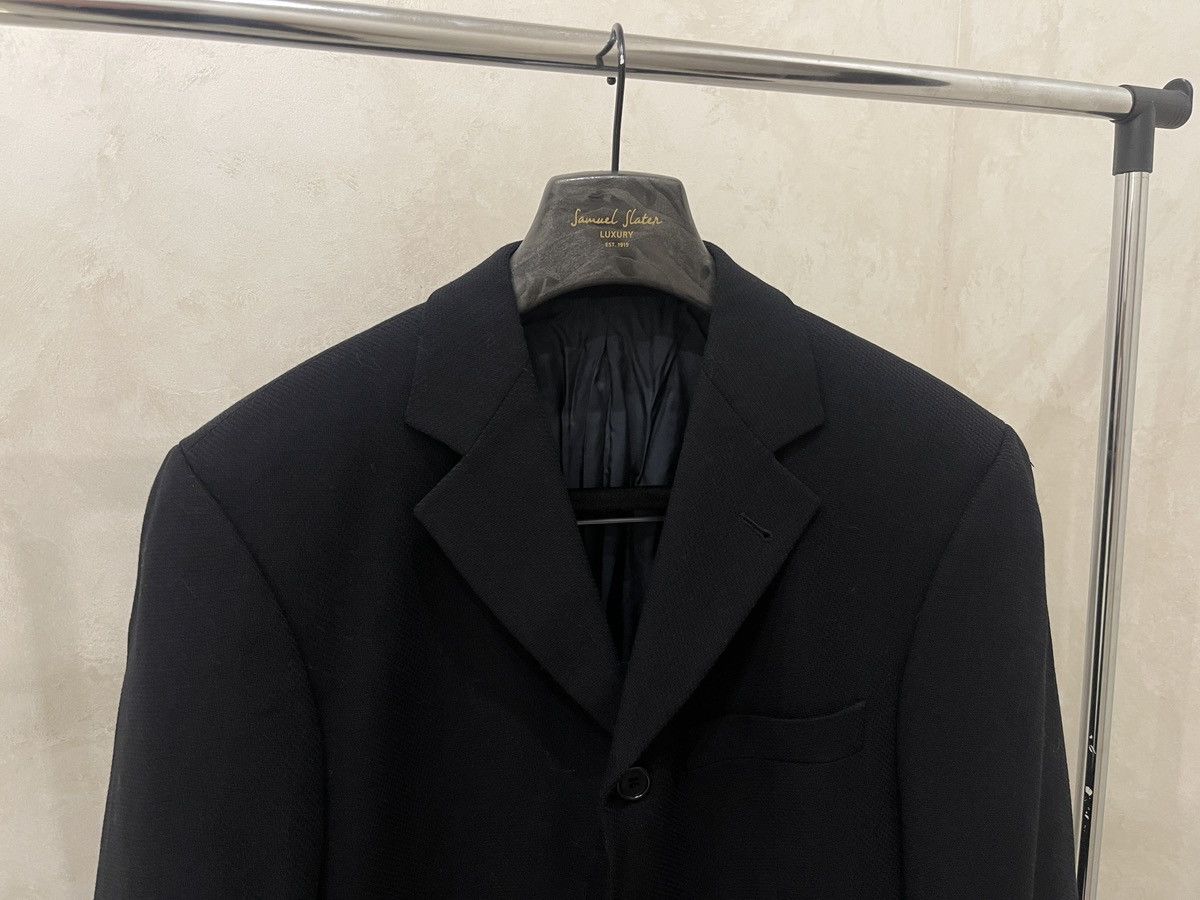 Hugo Boss 🔥Vintage Hugo boss blazer dark blue classic jacket Size 42L - 3 Thumbnail