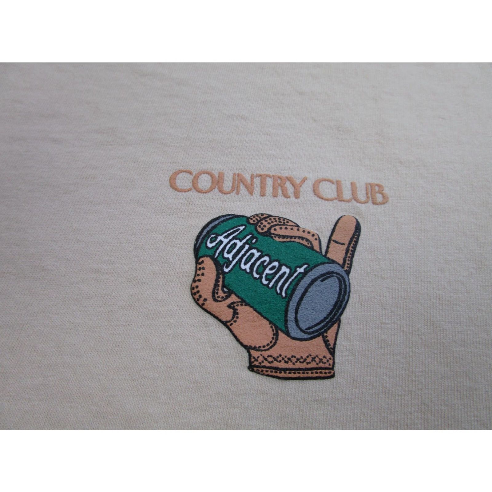 Vintage Country Club Adjacent Shirt Mens Medium Tan Only You Can Prevent Slow Play Golf Size US M / EU 48-50 / 2 - 4 Thumbnail