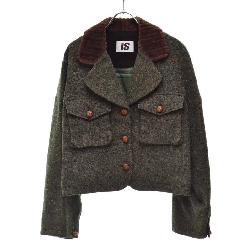 Issey Miyake issey miyake Walnut wood button wool jacket Size US M / EU 48-50 / 2 - 1 Thumbnail