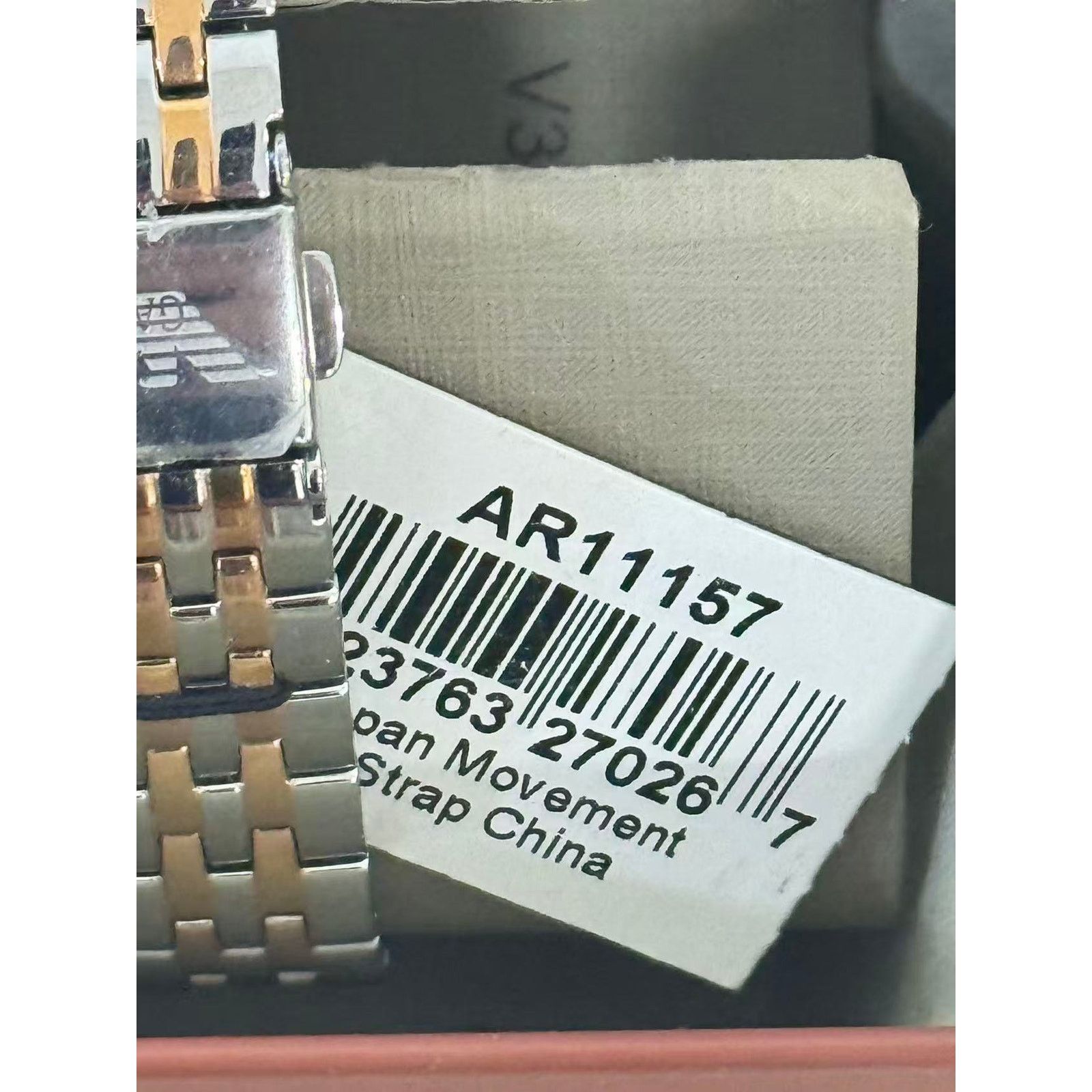 Emporio Armani Emporio Armani Modern AR11157 Ladies Watch With White Dial Size ONE SIZE - 3 Thumbnail