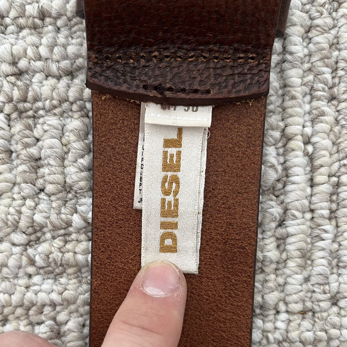 Diesel Diesel Vintage Belt Size 36 - 5 Thumbnail