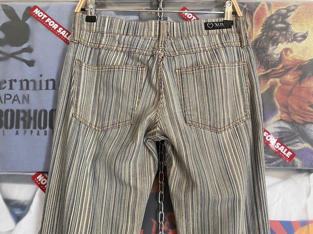 Hysteric Glamour × Japanese Brand Xoxo Jeans Stripe Jeans Size US 30 / EU 46 - 4 Thumbnail