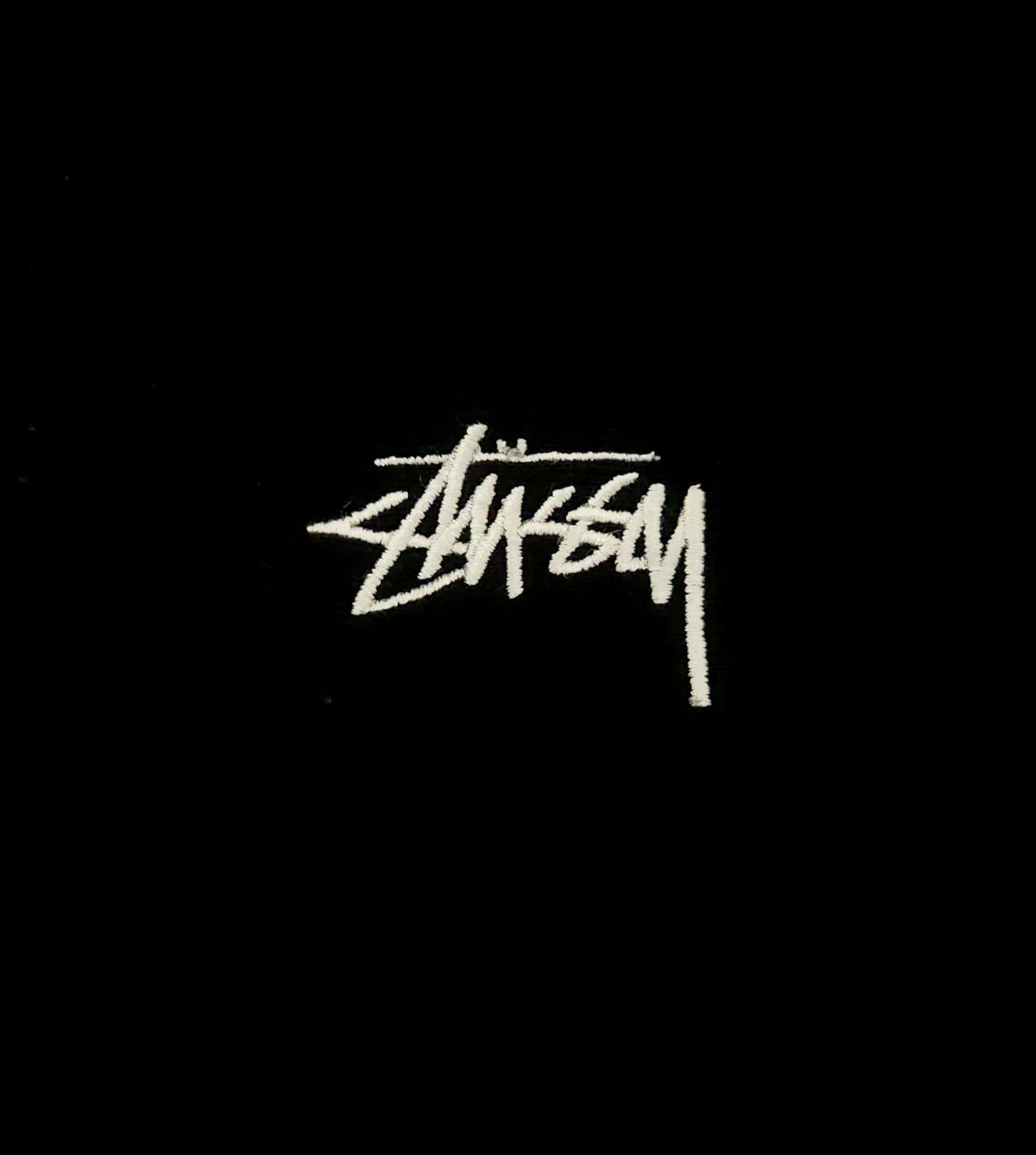 Stussy Stussy Stock Spellout Logo Hoodie Black Embroidered Men's XL Size US XL / EU 56 / 4 - 5 Thumbnail