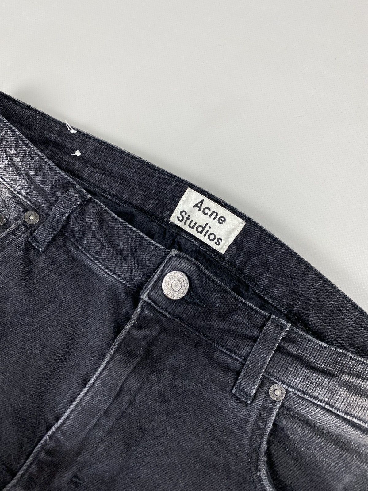 Acne Studios Acne Studios Pop Given Trash ladies distressed denim jeans Size 34" / US 12 / IT 48 - 12 Thumbnail