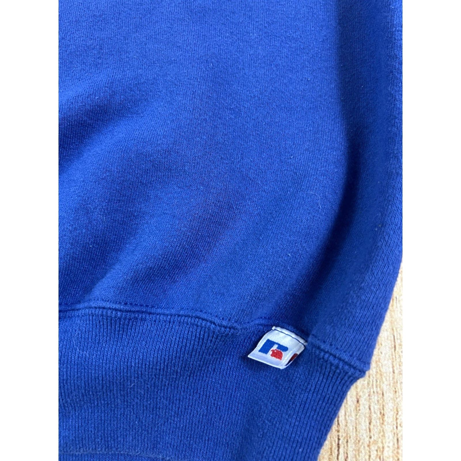 Russell Athletic VINTAGE Russell Athletic UCLA Crewneck Sweatshirt XL Blue, Graphic Print, Embroidered Logo, Navy Bruins, College, 90s, USA, Pullover, Men Size US XL / EU 56 / 4 - 3 Thumbnail