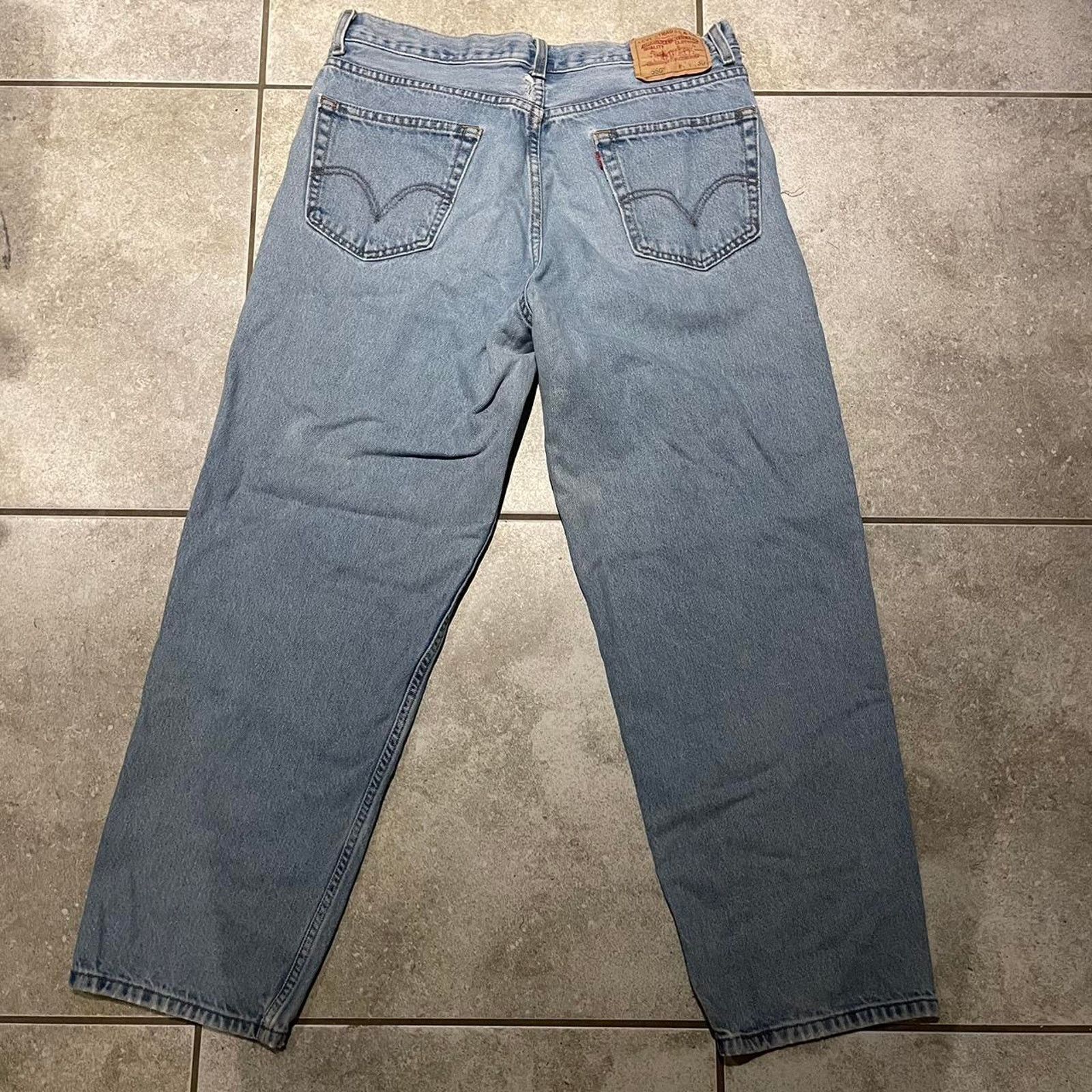 Levi's Levis 550 blue jeans Size US 34 / EU 50 - 3 Thumbnail