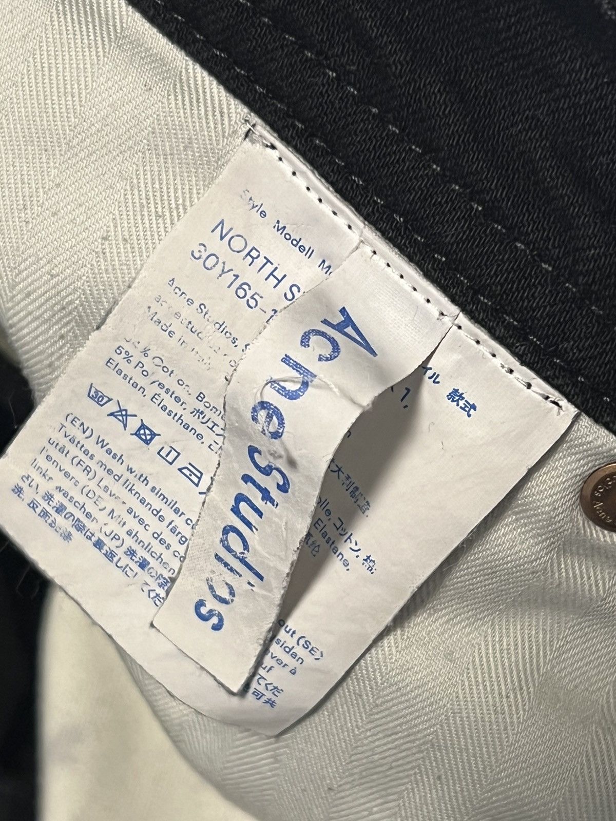 Acne Studios Acne Studios Blå Konst Pants Size US 32 / EU 48 - 5 Thumbnail