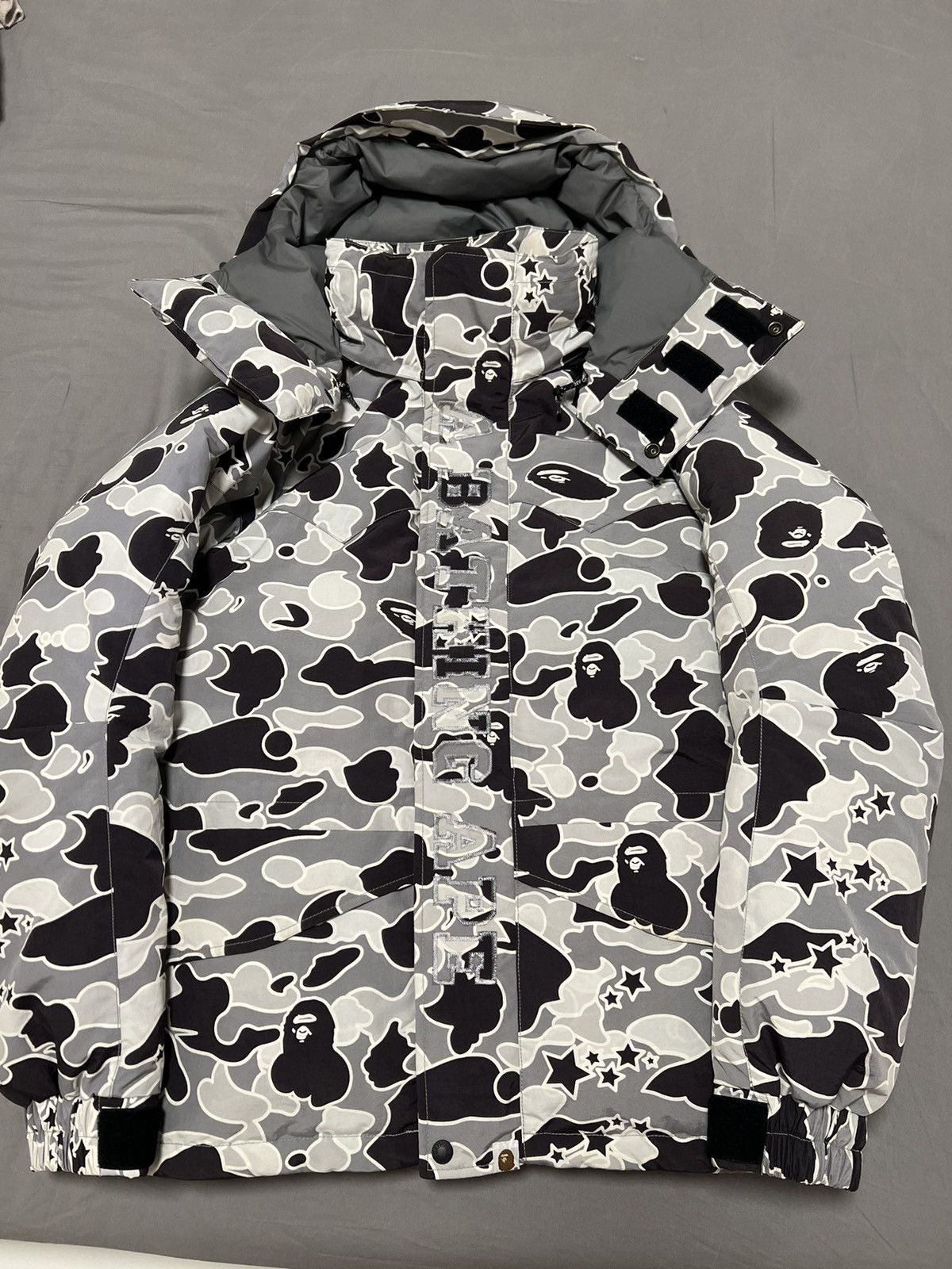 Bape Bape OG Psyche Camo Snowboard Puffer Jacket Size US M / EU 48-50 / 2 - 2 Thumbnail