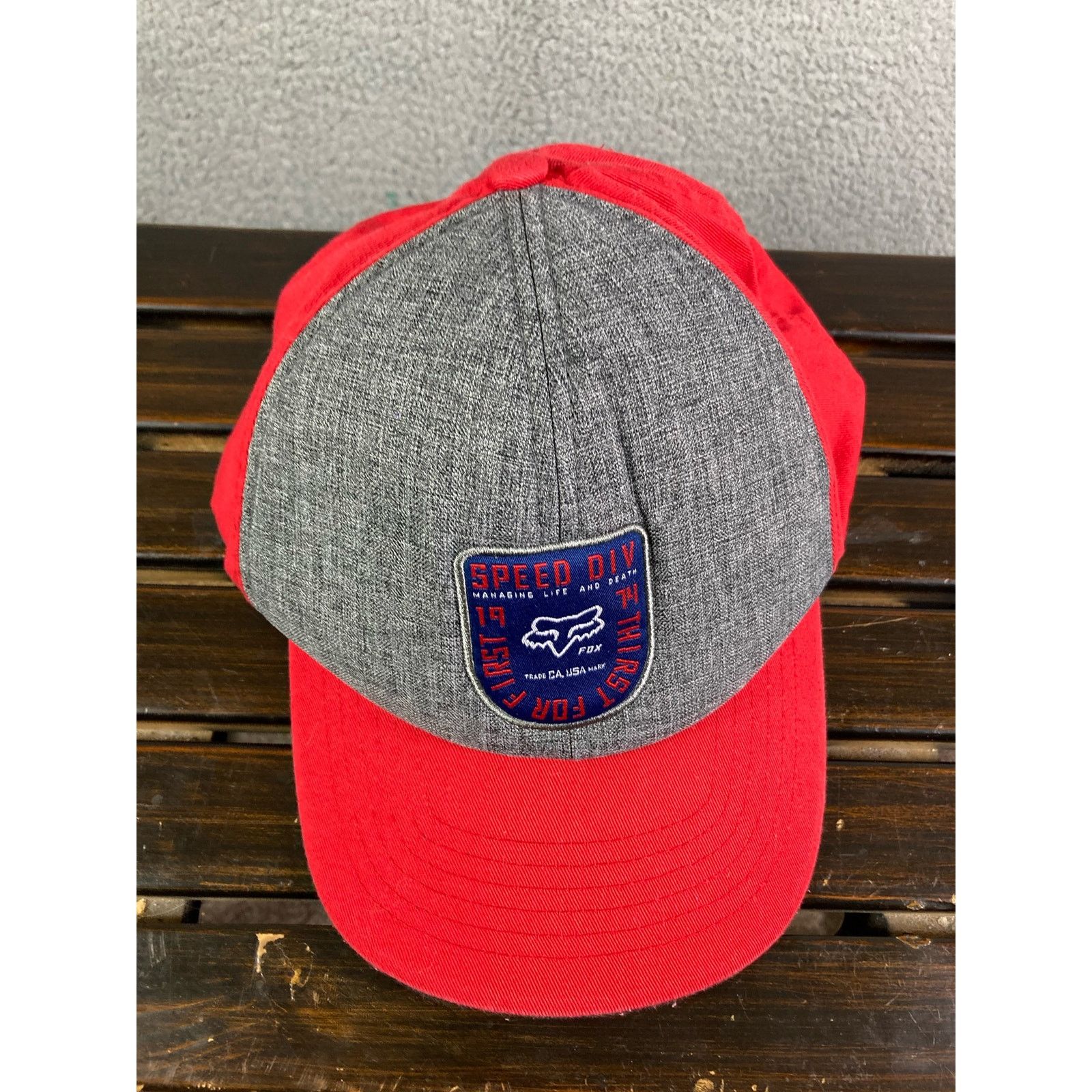 Fox Racing Fox Racing Baseball Hat Cap Snapback Mens Unisex Adult Red Size ONE SIZE - 4 Thumbnail